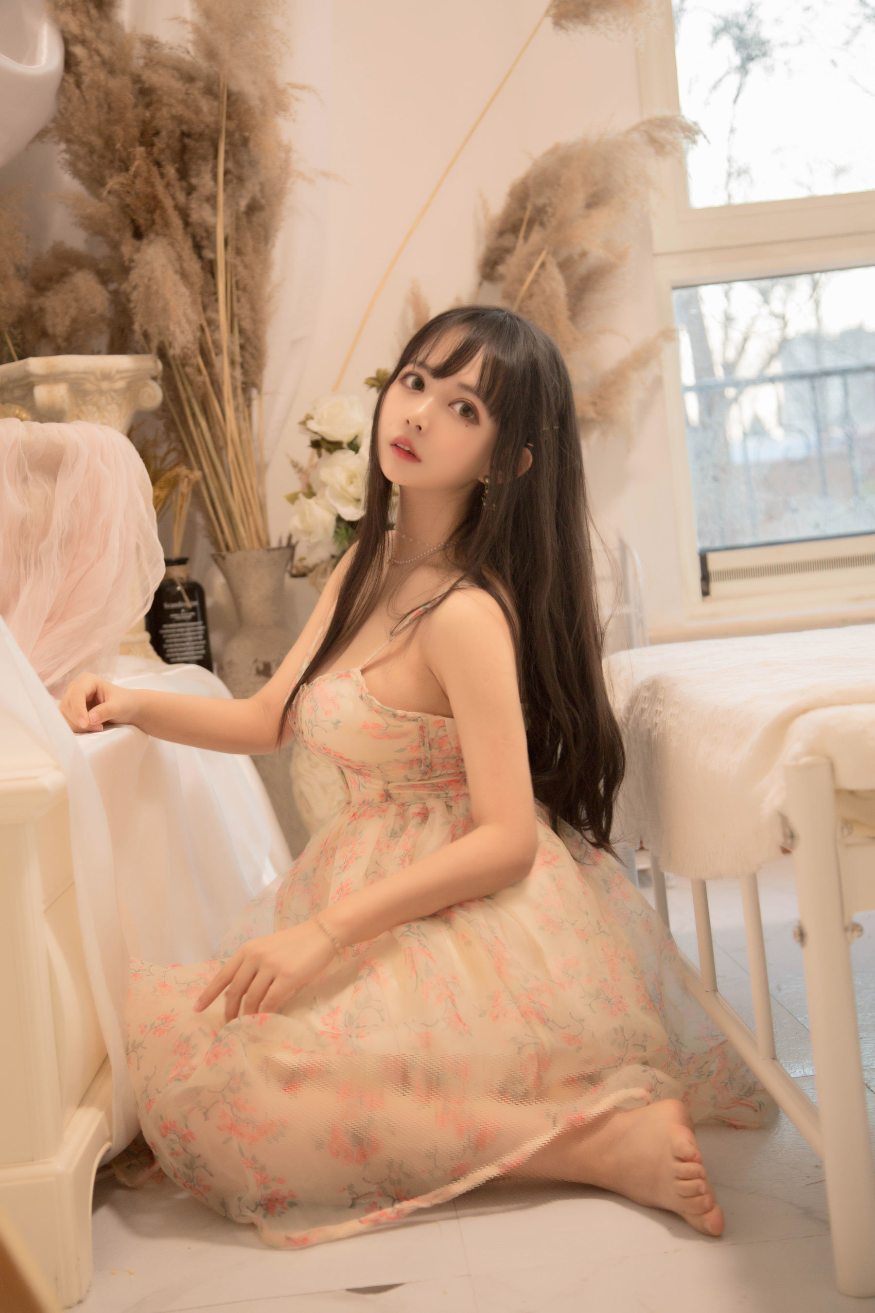大眼萌妹黑猫猫OvO good morning + good night