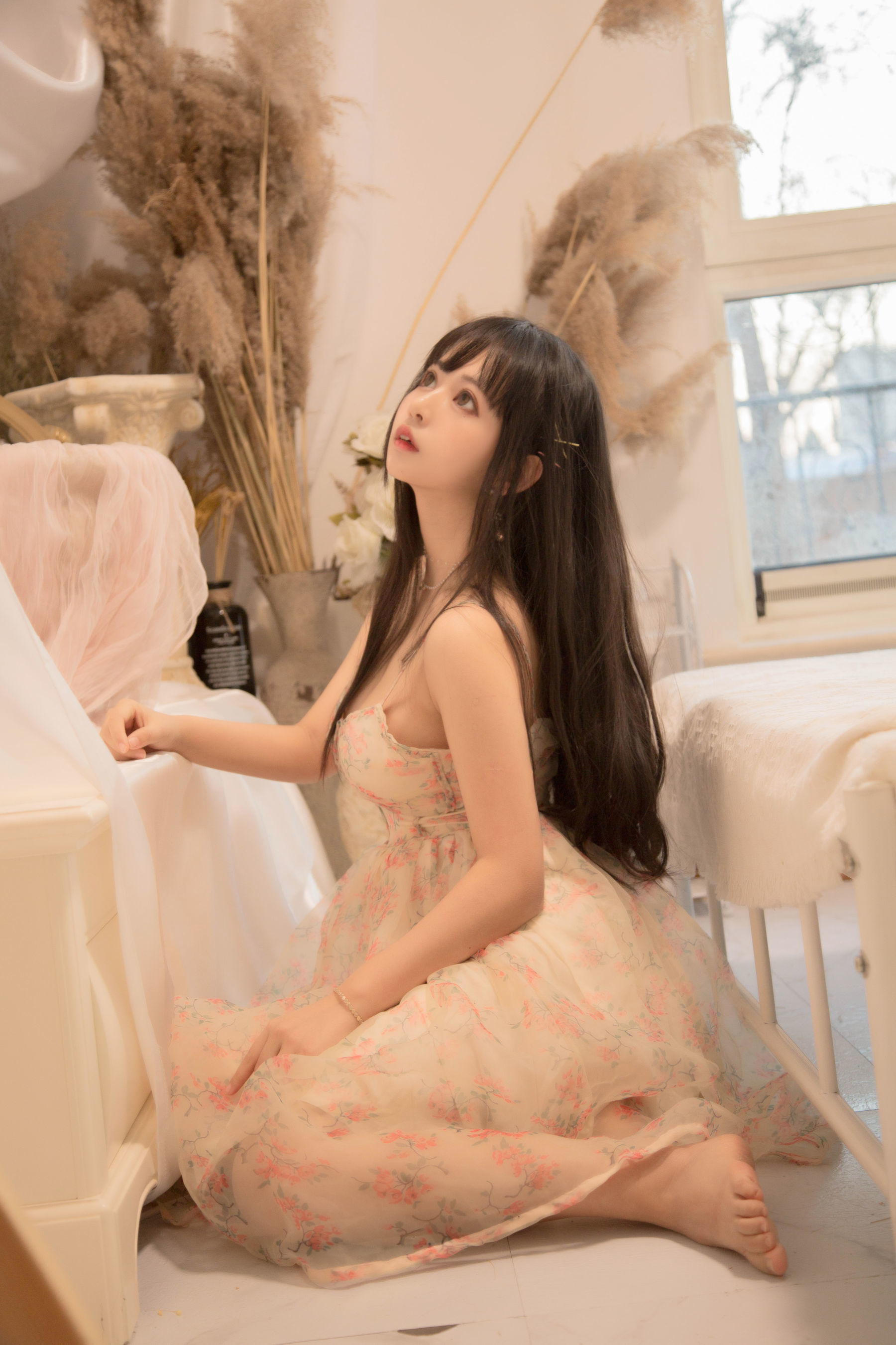 大眼萌妹黑猫猫OvO good morning + good night