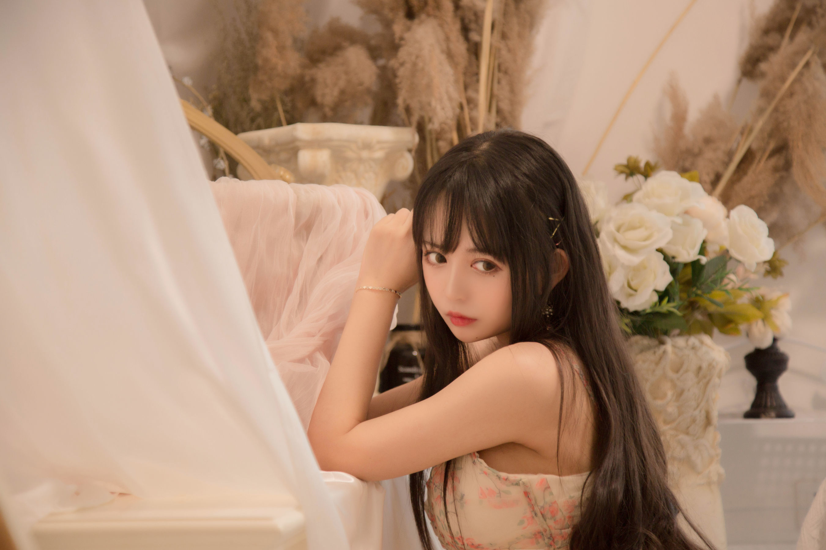 大眼萌妹黑猫猫OvO good morning + good night