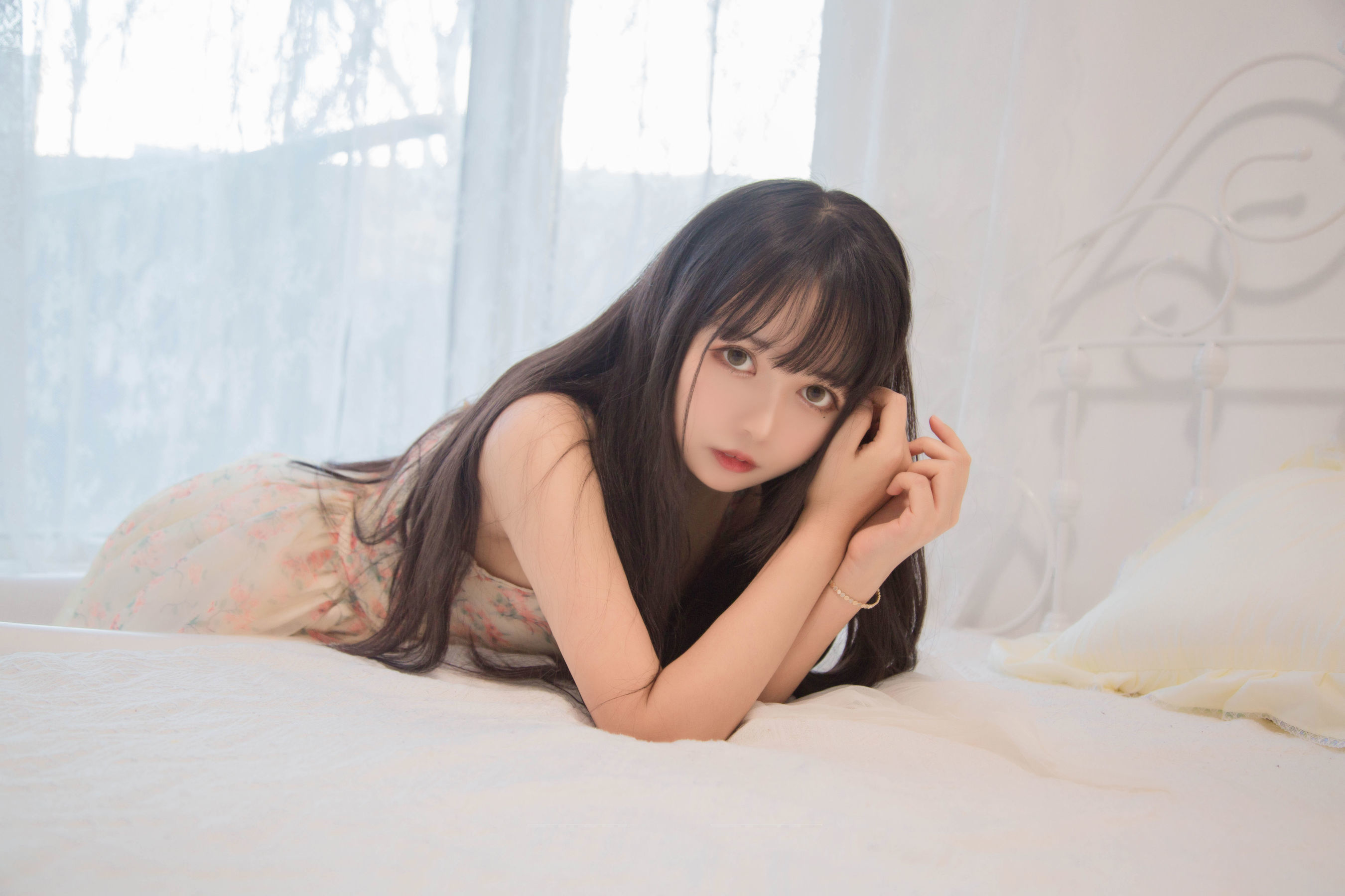 大眼萌妹黑猫猫OvO good morning + good night