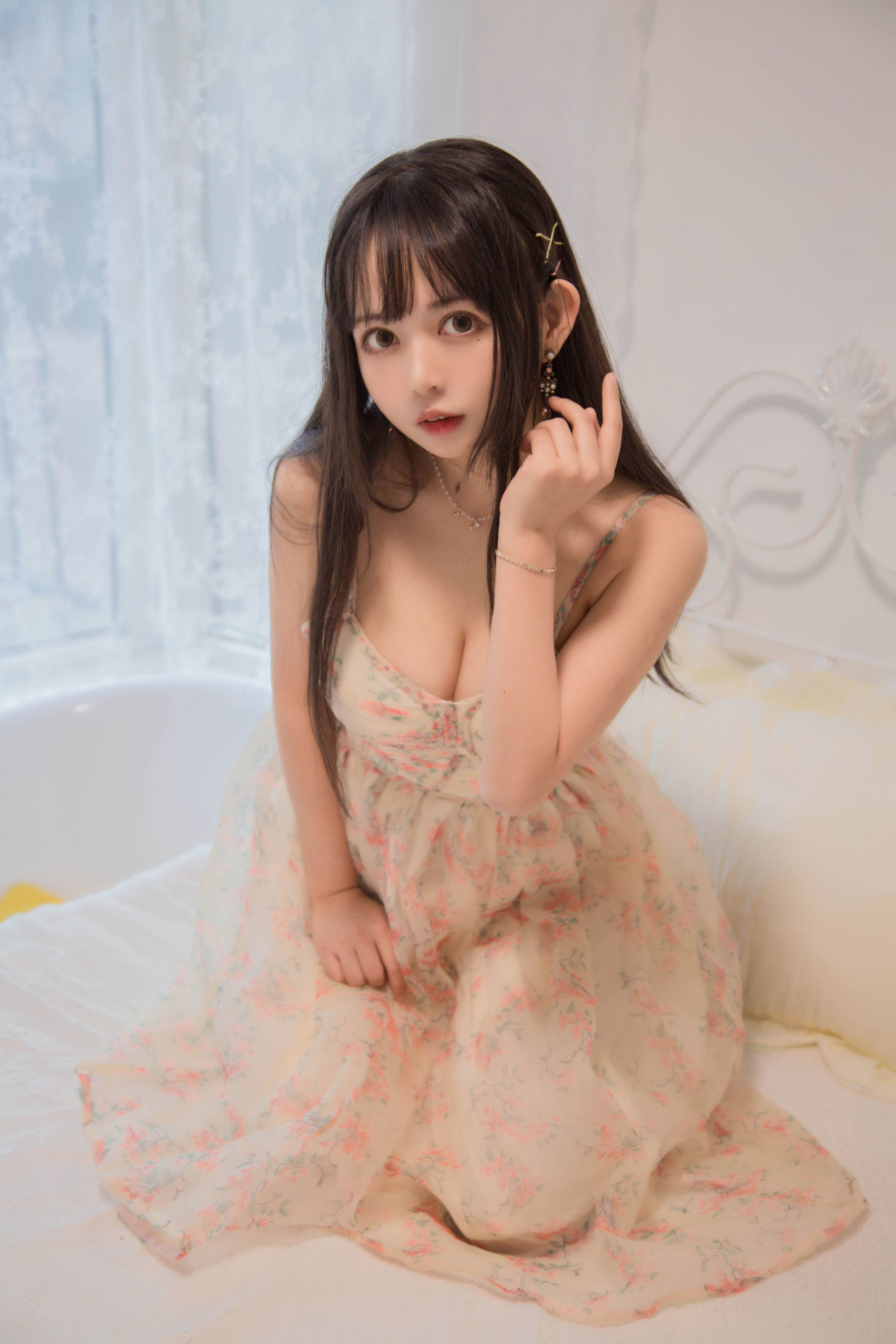 大眼萌妹黑猫猫OvO good morning + good night