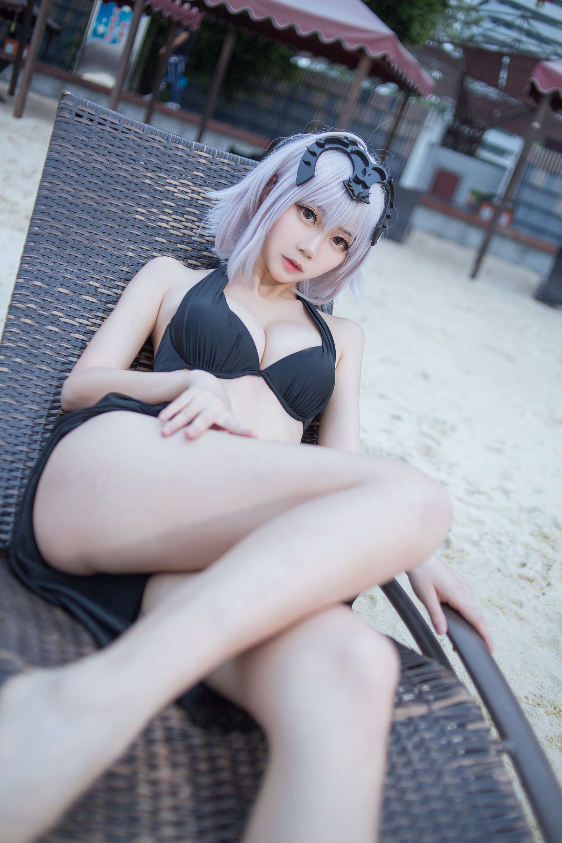 超人气Coser鳗鱼霏儿&大肉丸Amiee 贞德