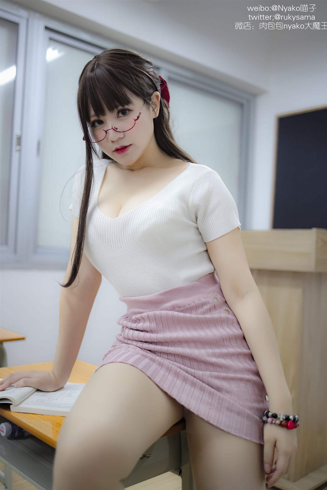 萌妹子Nyako喵子 欲求不满的老师