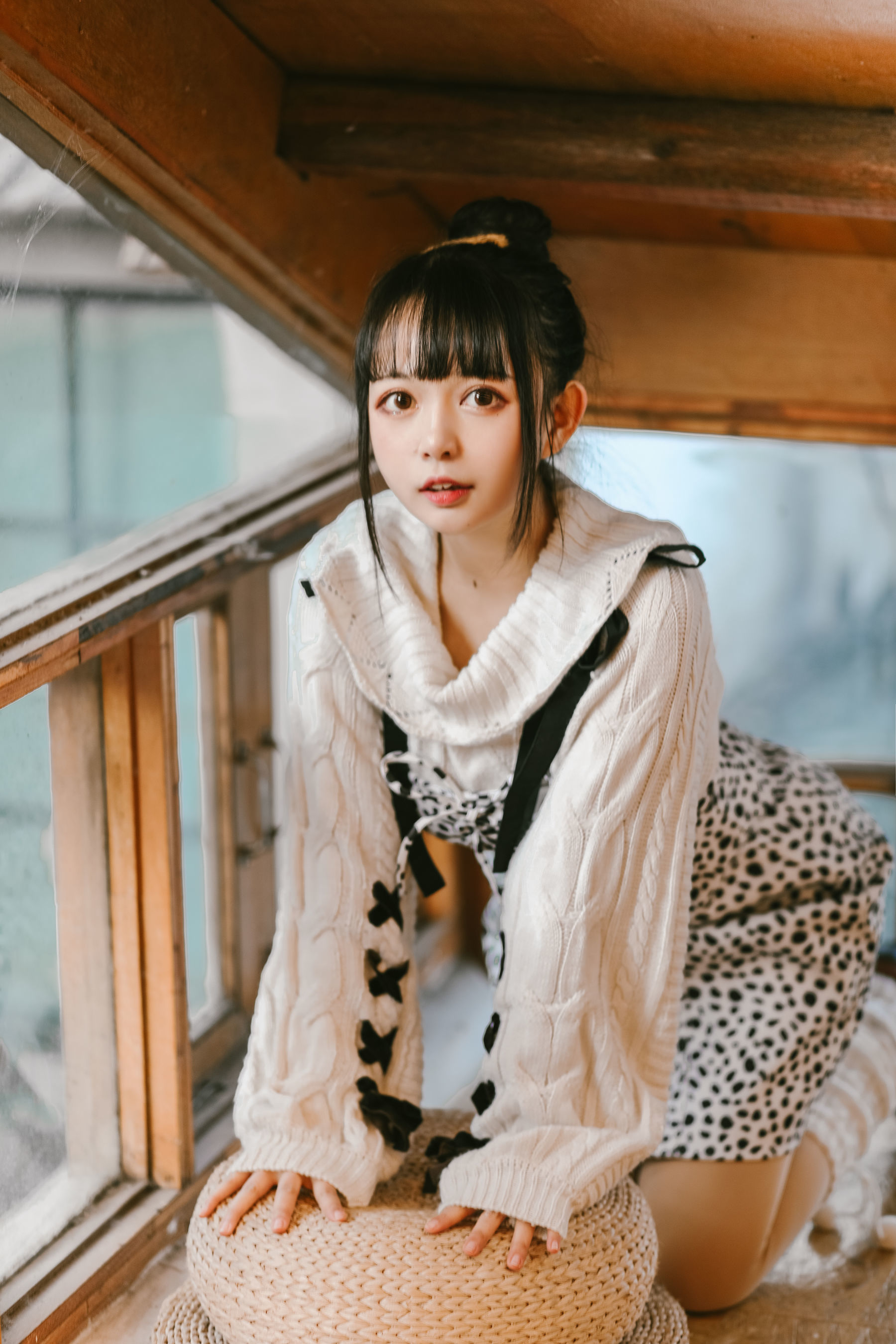 大眼萌妹黑猫猫OvO 少女心事