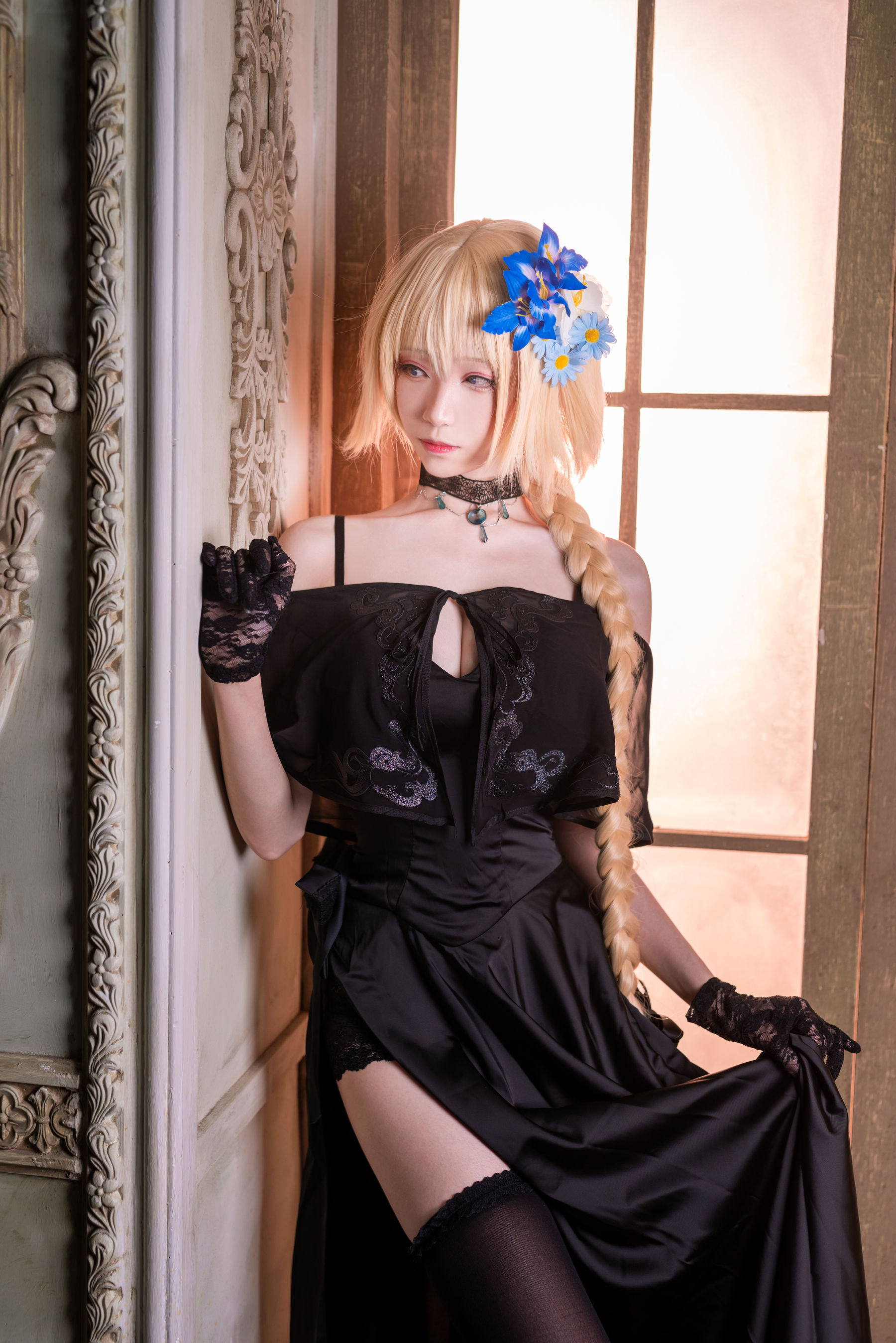 长腿Coser青青子Js 礼服贞德