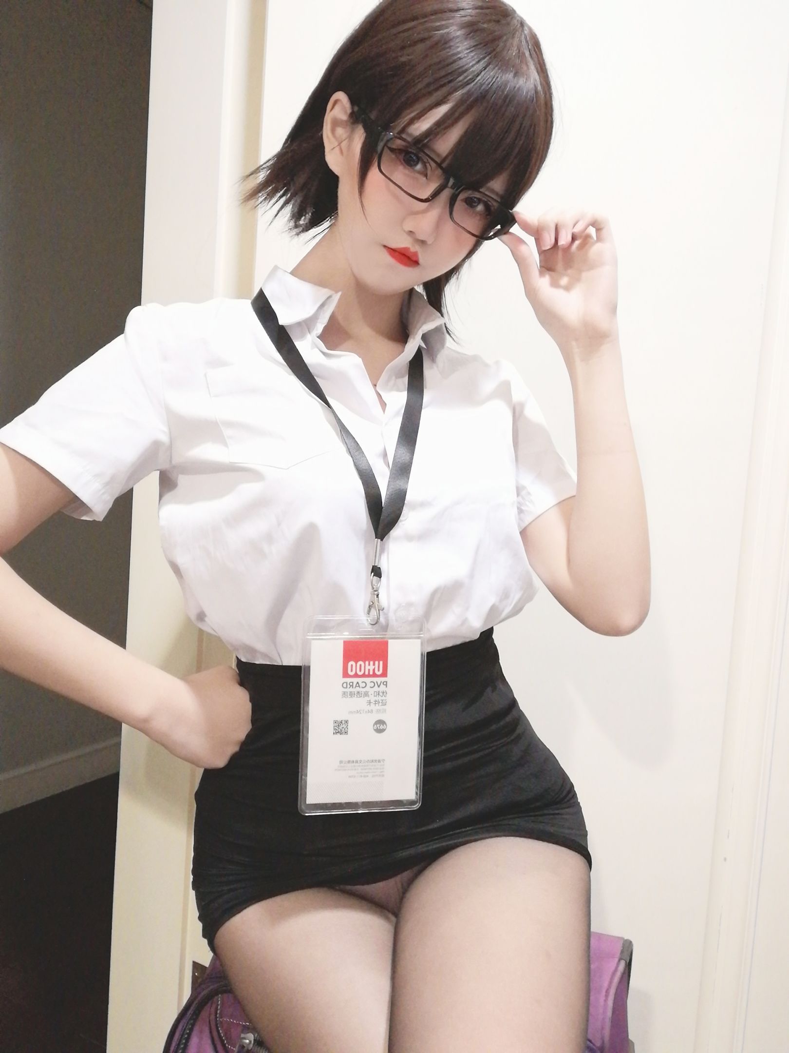 鬼马少女阿薰kaOri 黑丝OL