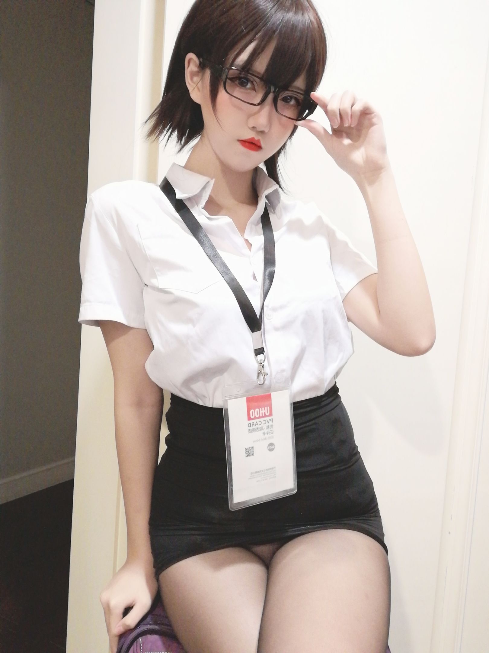 鬼马少女阿薰kaOri 黑丝OL