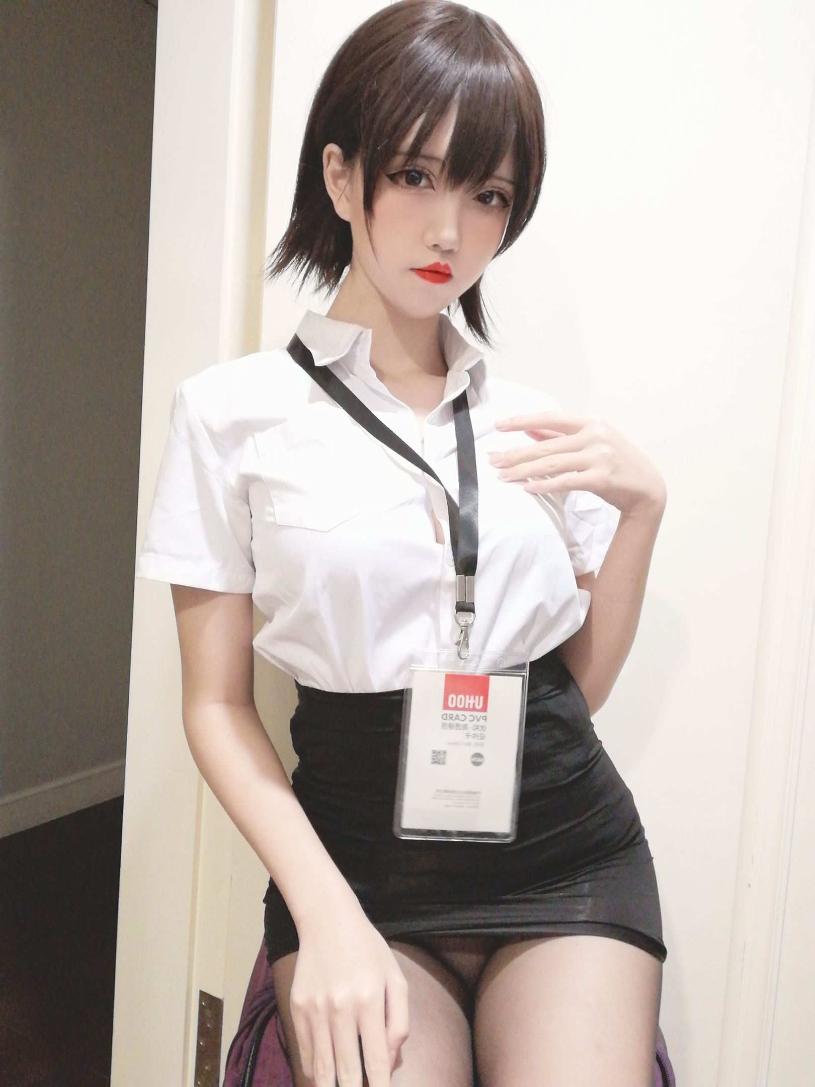 鬼马少女阿薰kaOri 黑丝OL