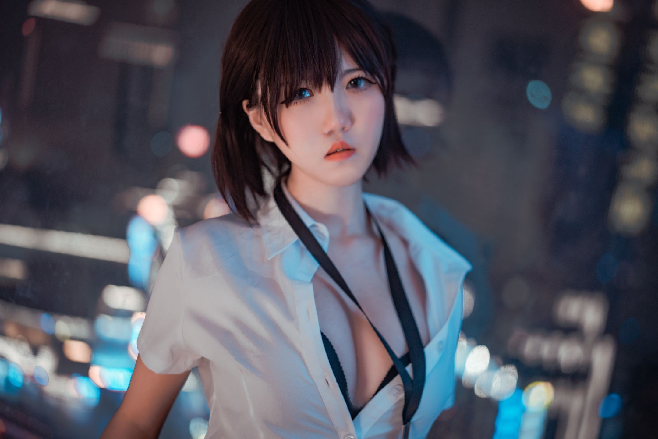 鬼马少女阿薰kaOri 黑丝OL