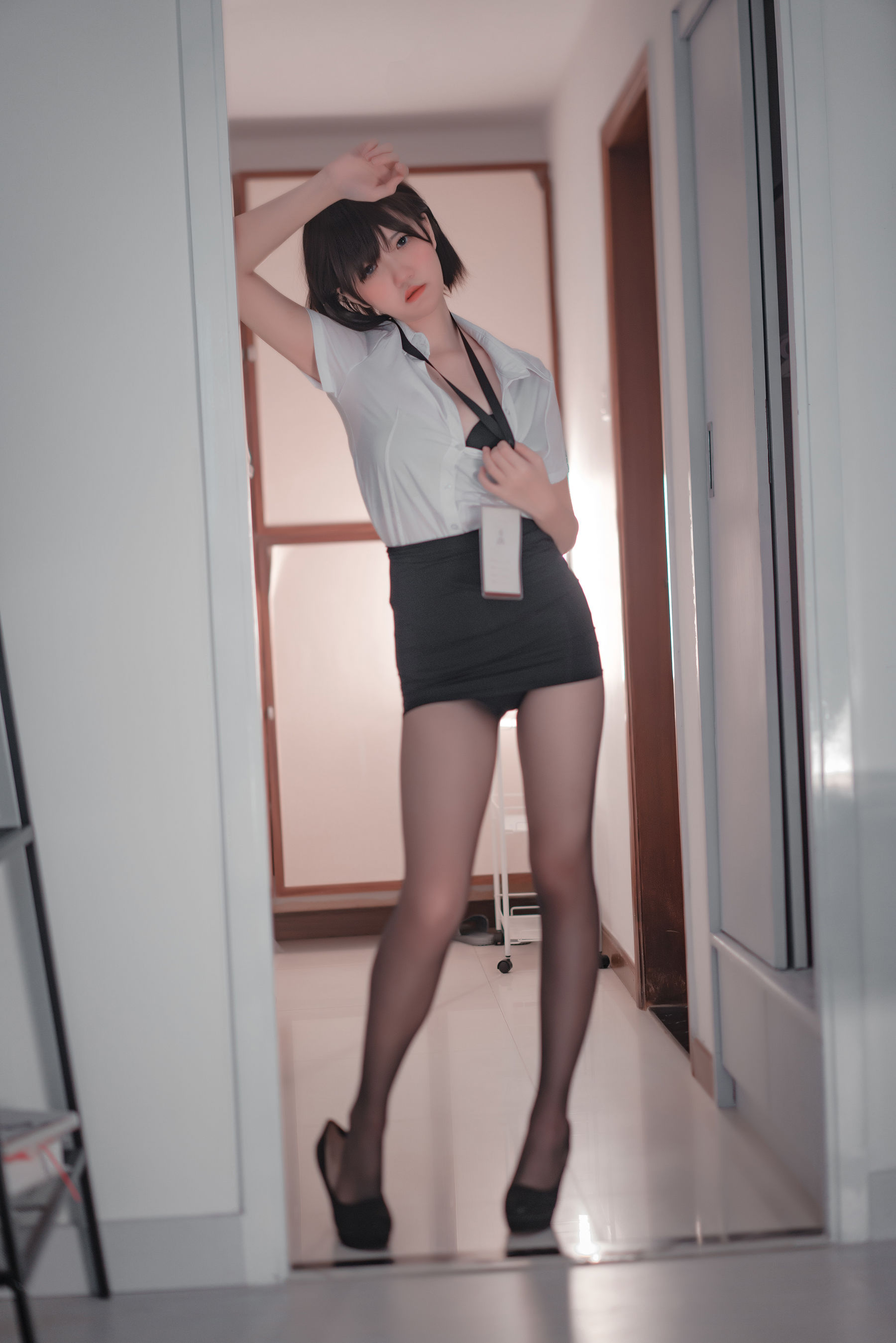 鬼马少女阿薰kaOri 黑丝OL