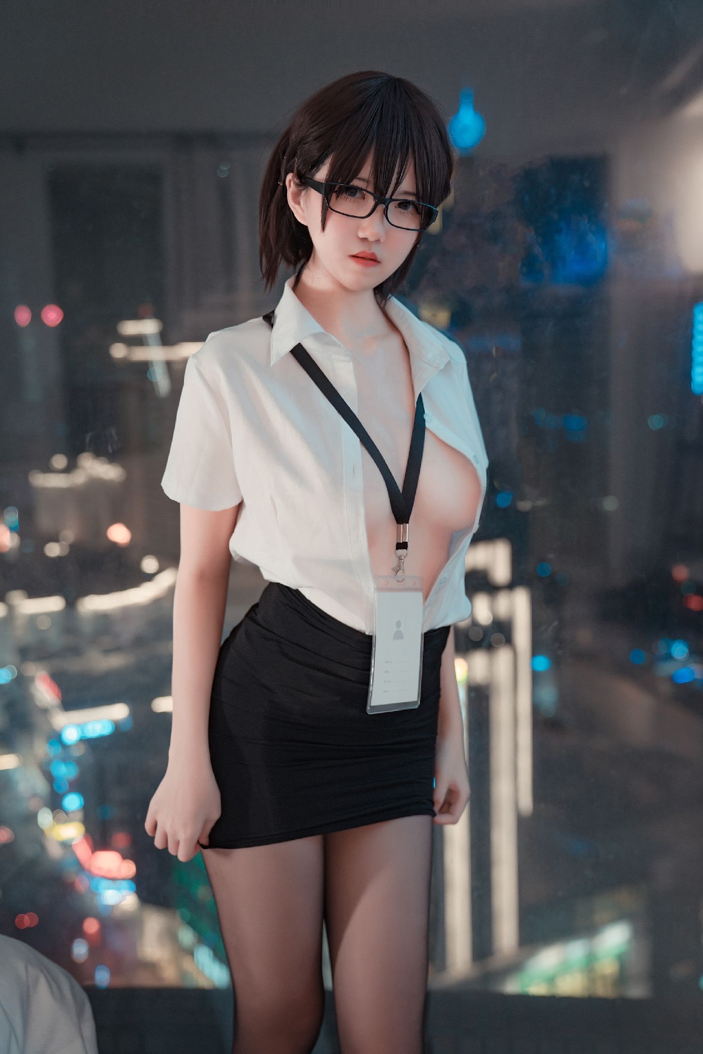 鬼马少女阿薰kaOri 黑丝OL