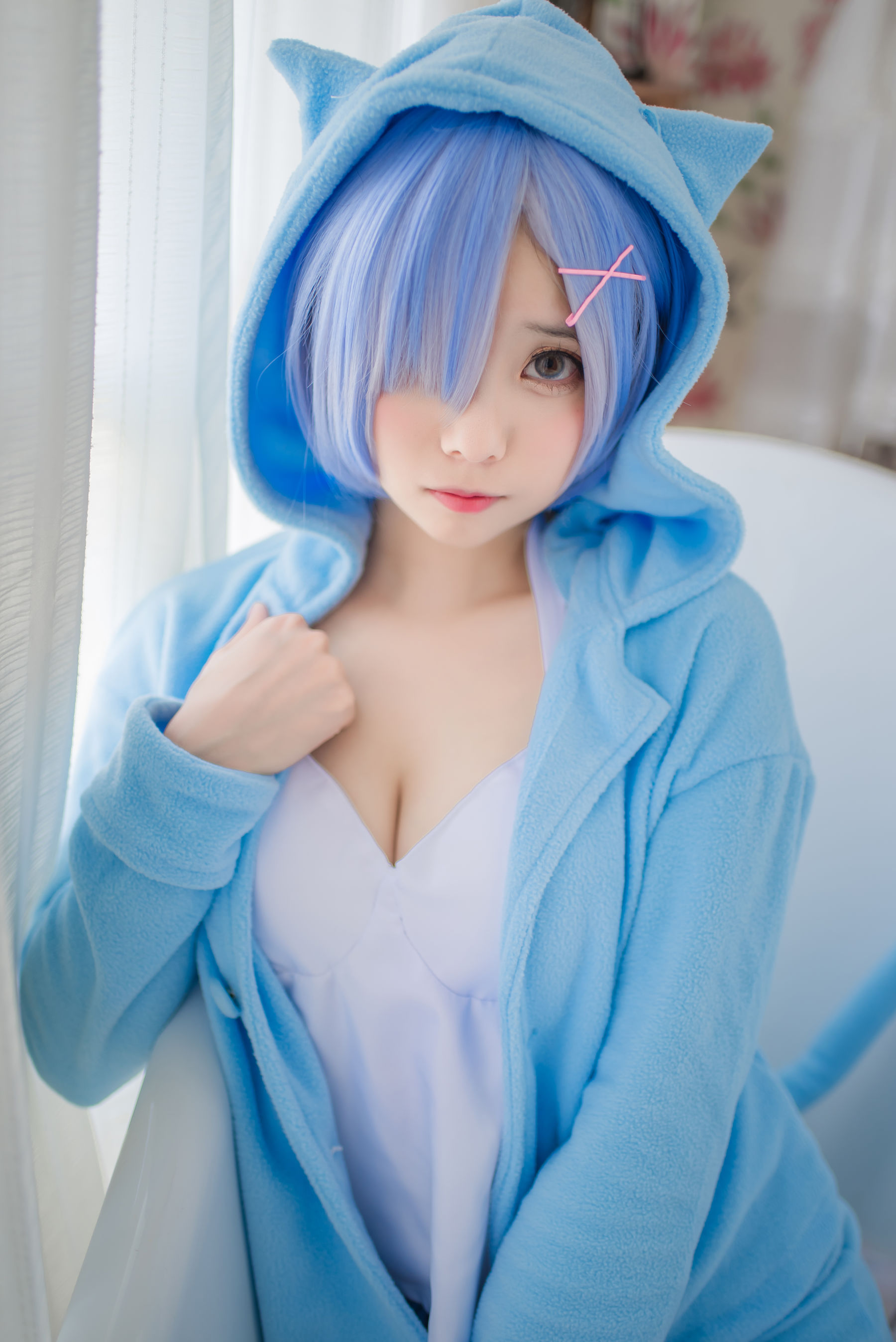 萌系小野妹子w 蕾姆 蓝色精灵