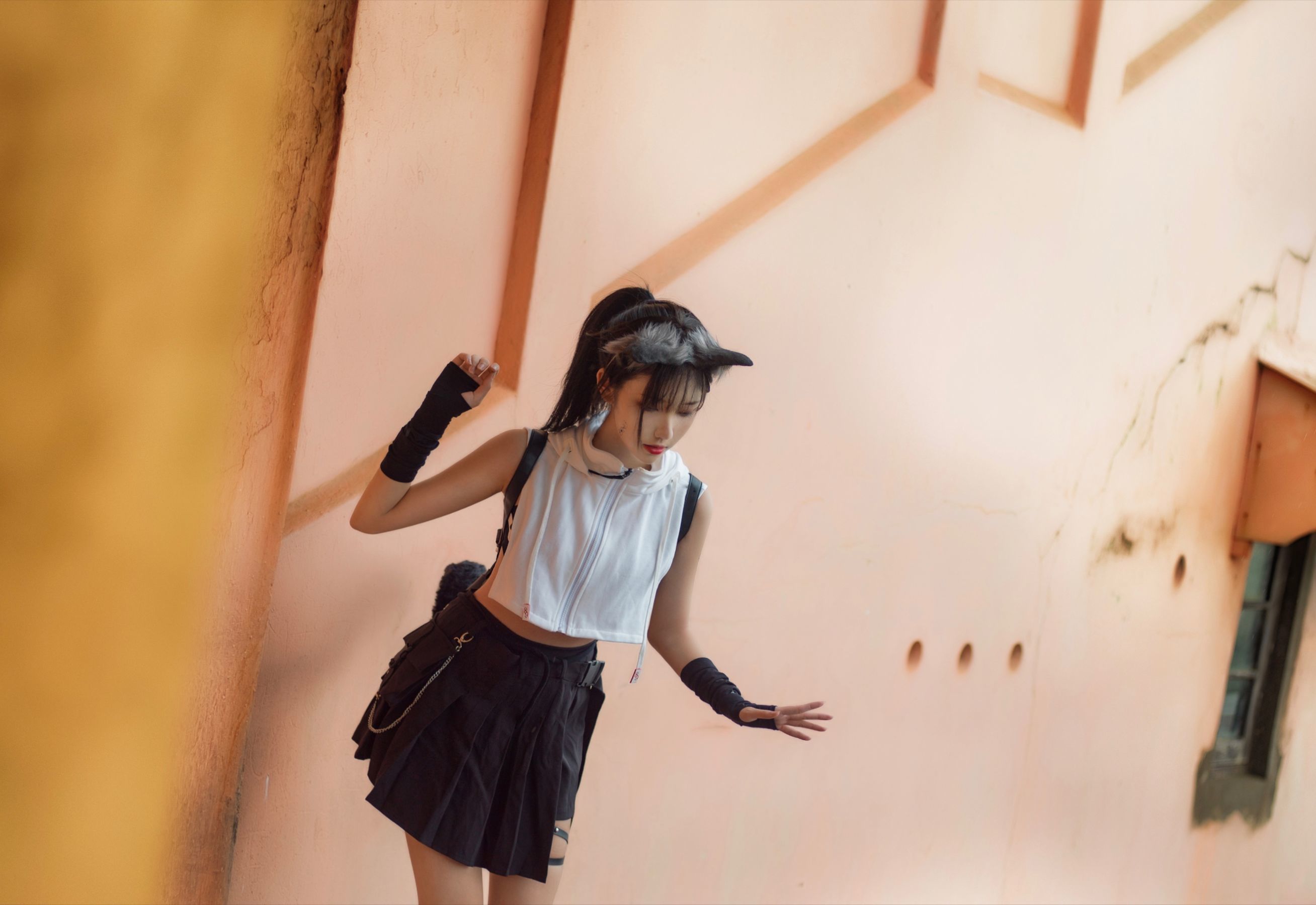 动漫博主南桃Momoko 黑日常