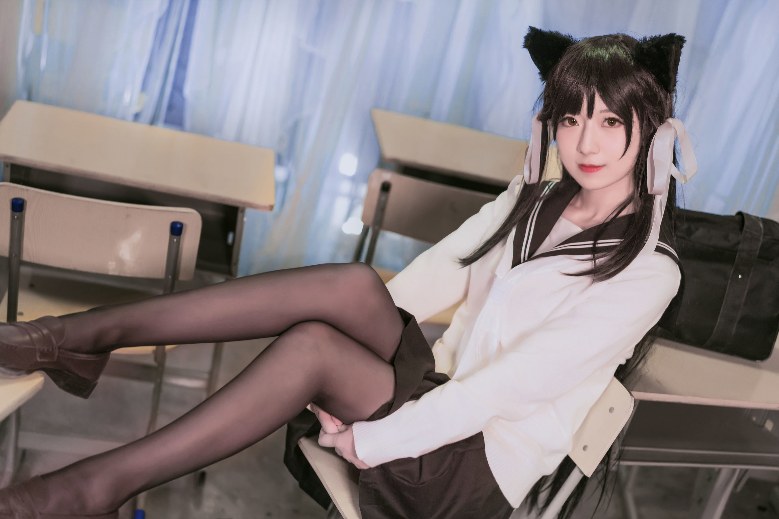 小姐姐弥音音ww 爱宕校服