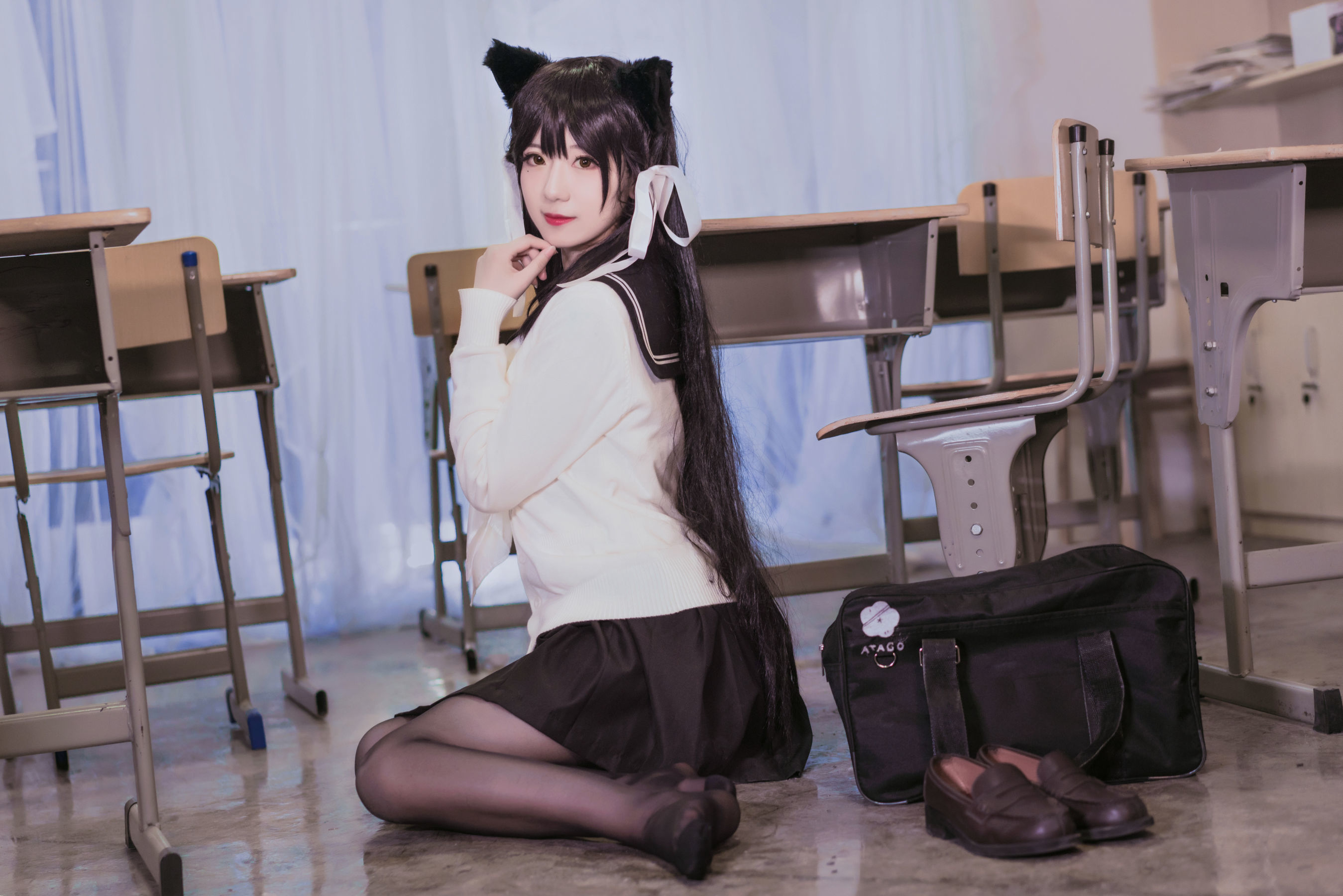 小姐姐弥音音ww 爱宕校服