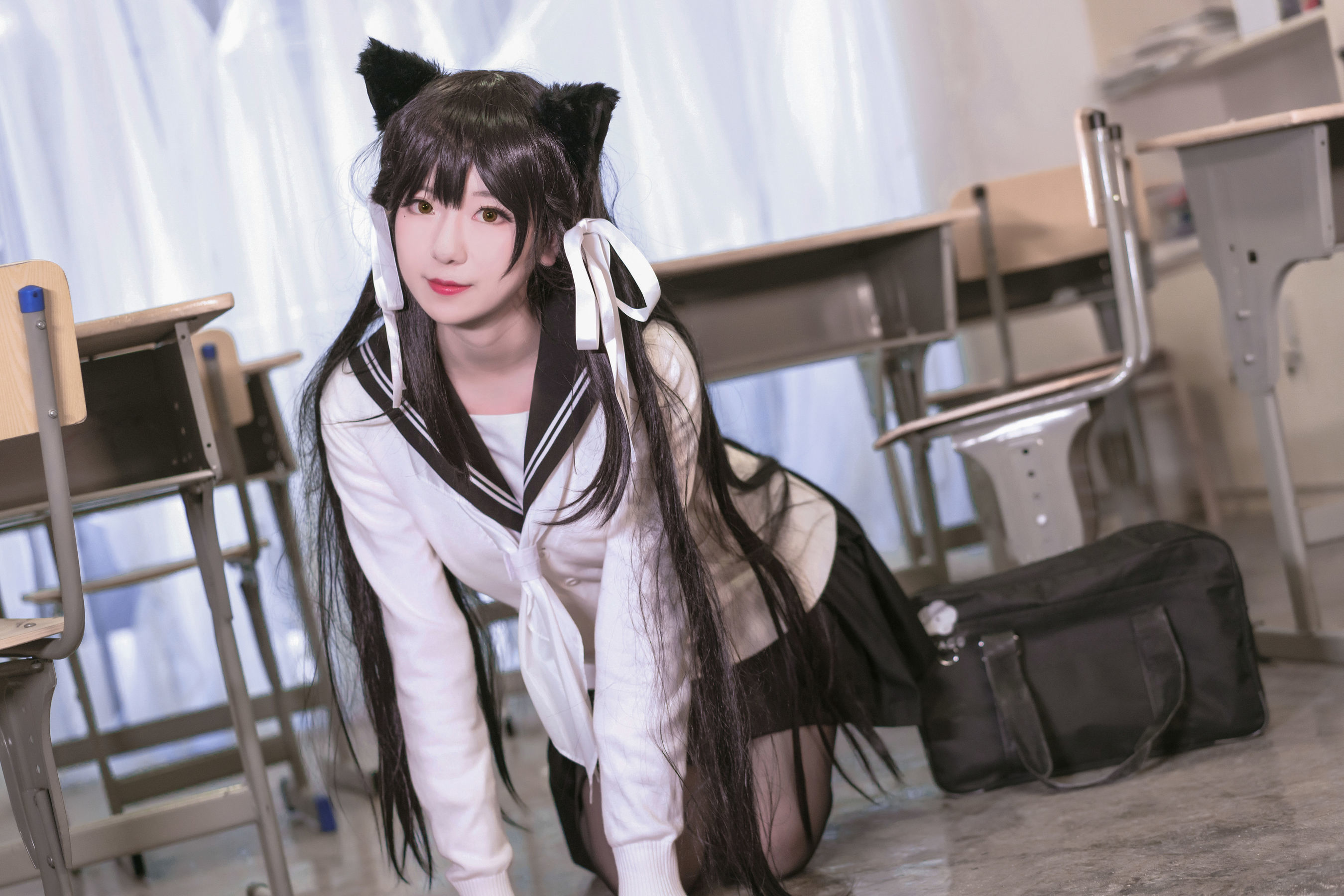 小姐姐弥音音ww 爱宕校服