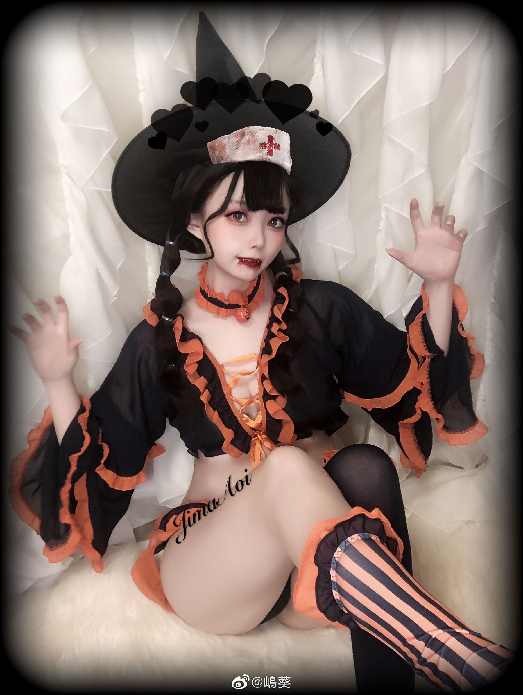 微博美女嶋葵 万圣节小恶魔