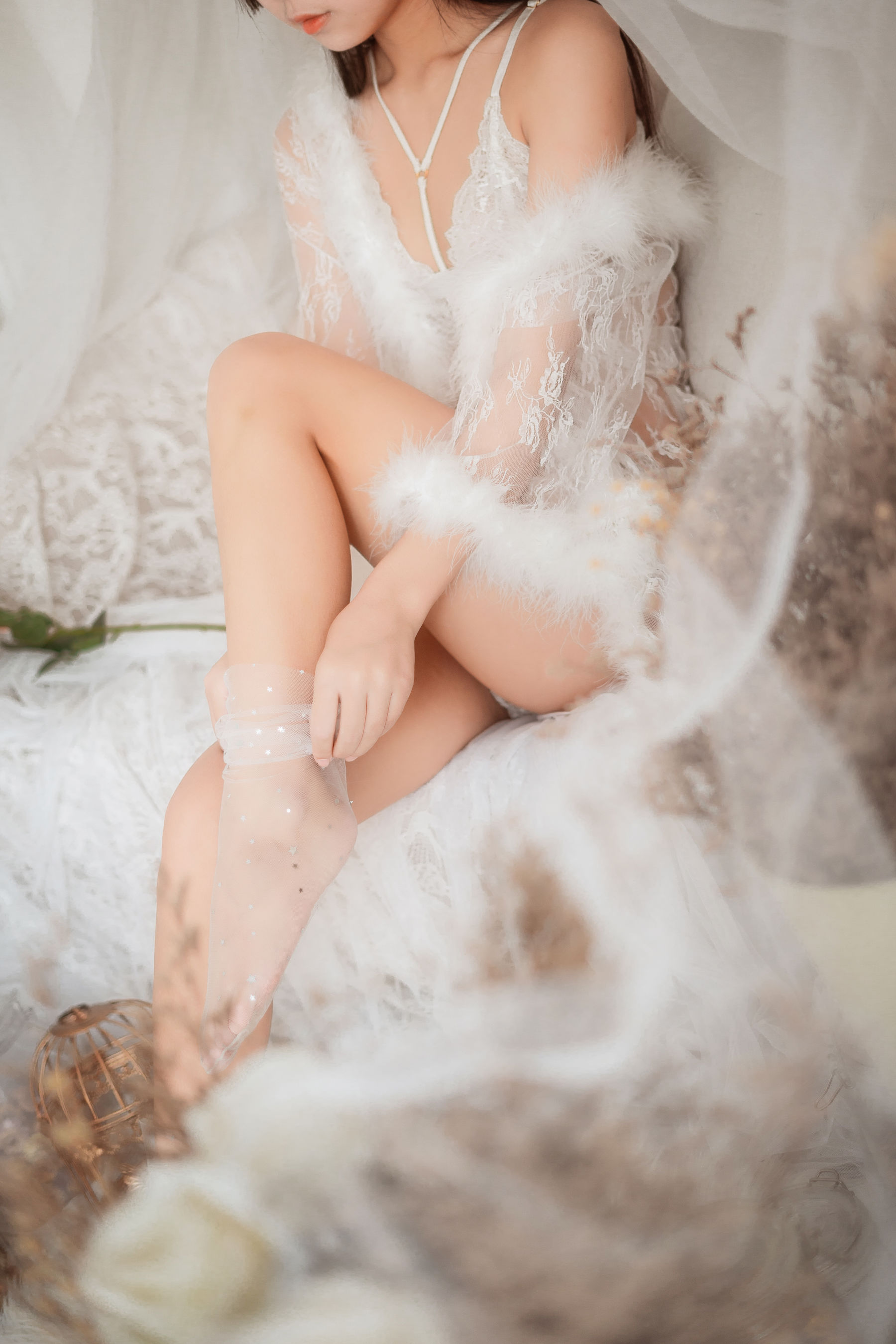 阳光美少女萌芽儿o0 毛绒内衣