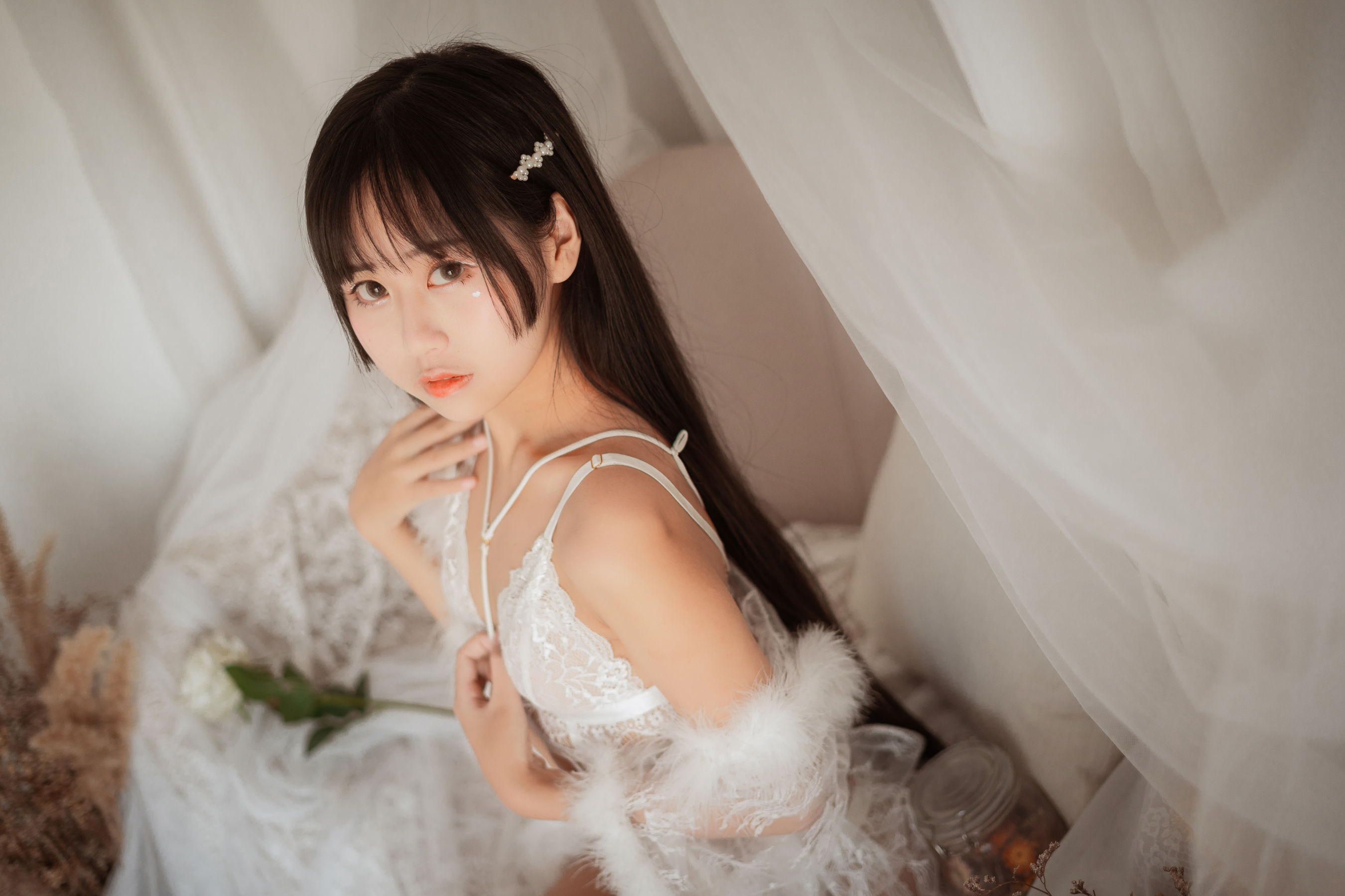 阳光美少女萌芽儿o0 毛绒内衣