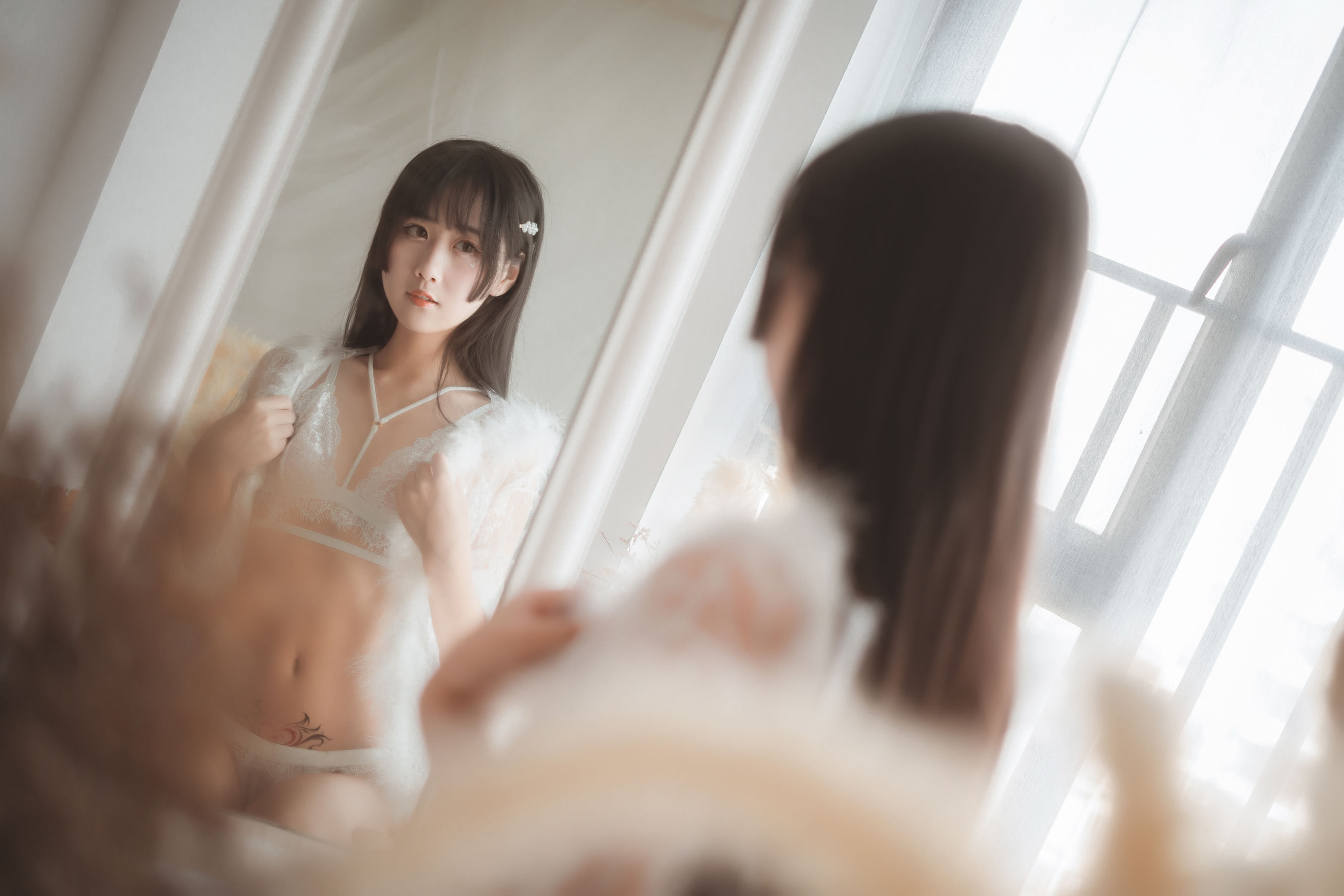 阳光美少女萌芽儿o0 毛绒内衣