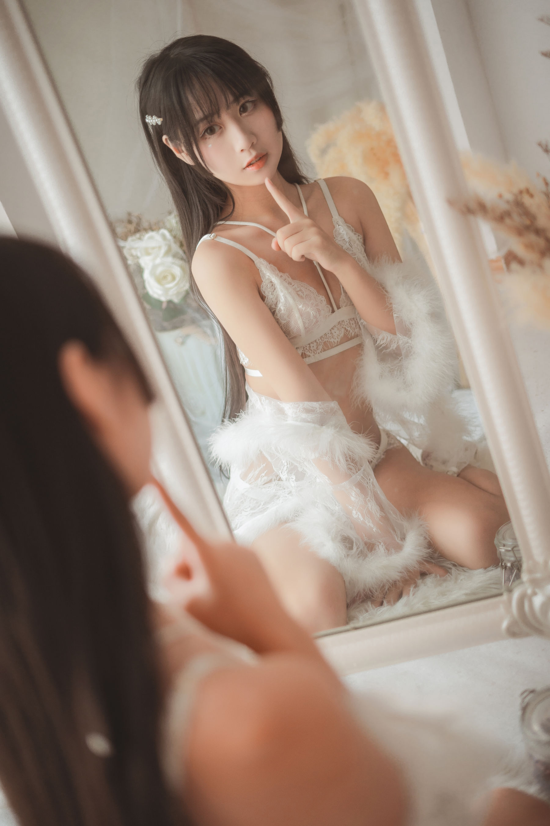 阳光美少女萌芽儿o0 毛绒内衣