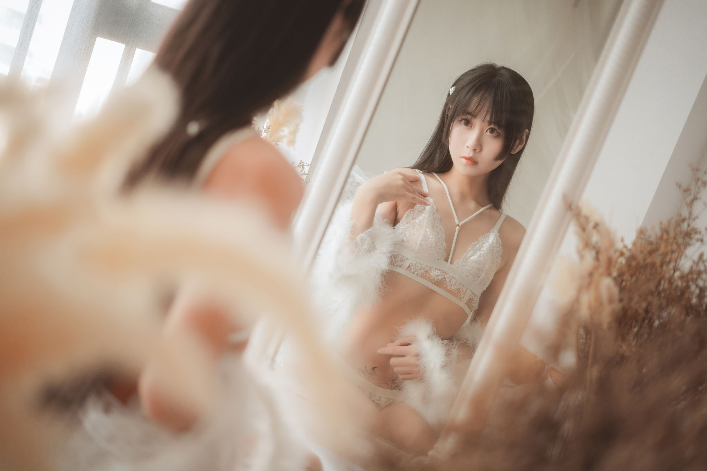 阳光美少女萌芽儿o0 毛绒内衣