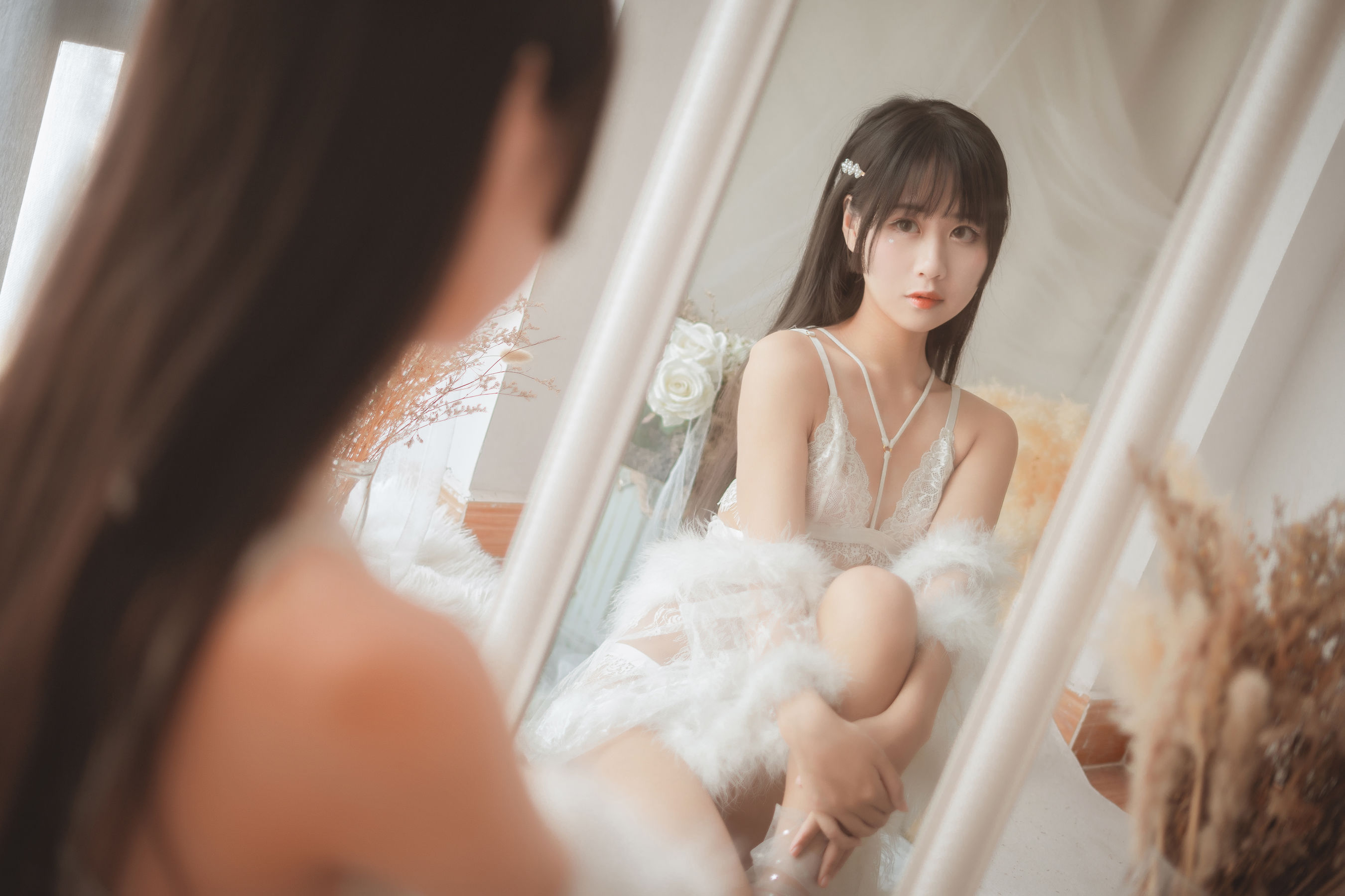 阳光美少女萌芽儿o0 毛绒内衣