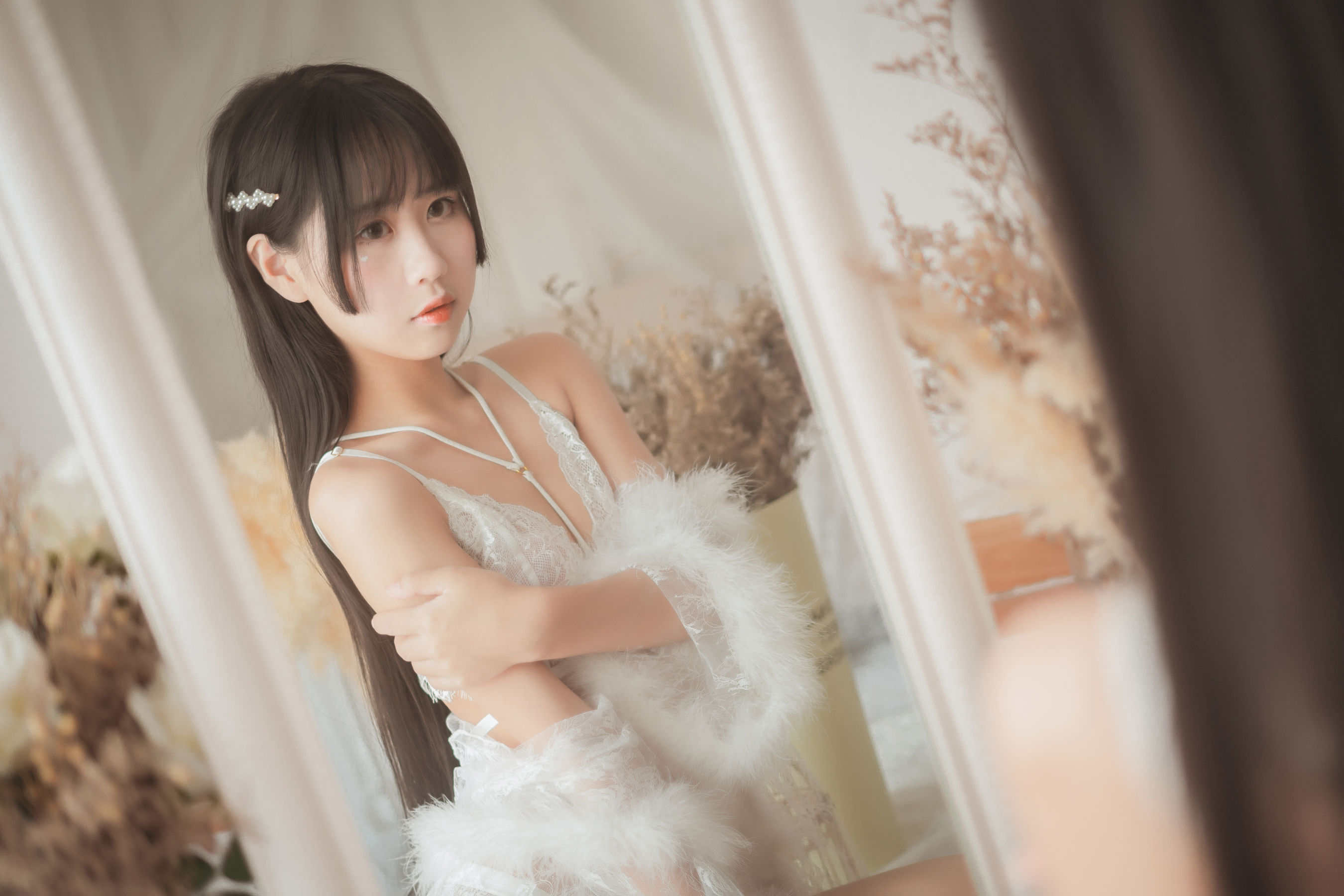 阳光美少女萌芽儿o0 毛绒内衣