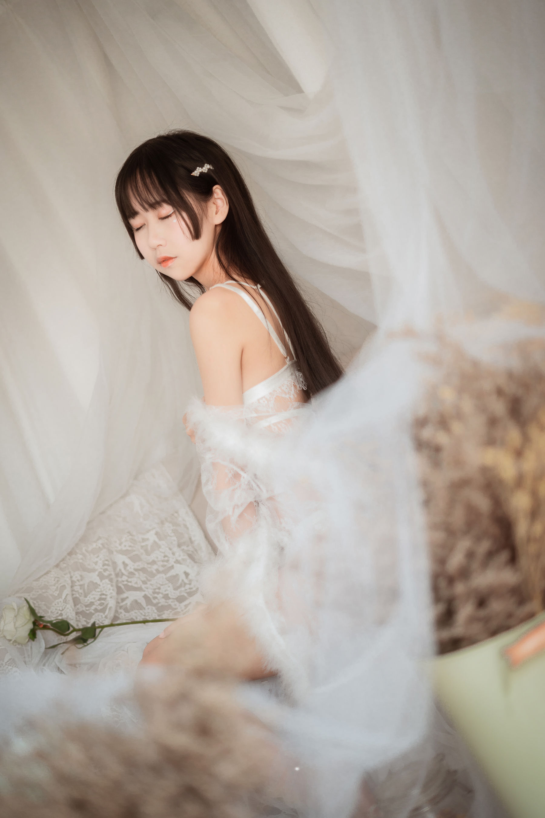 阳光美少女萌芽儿o0 毛绒内衣