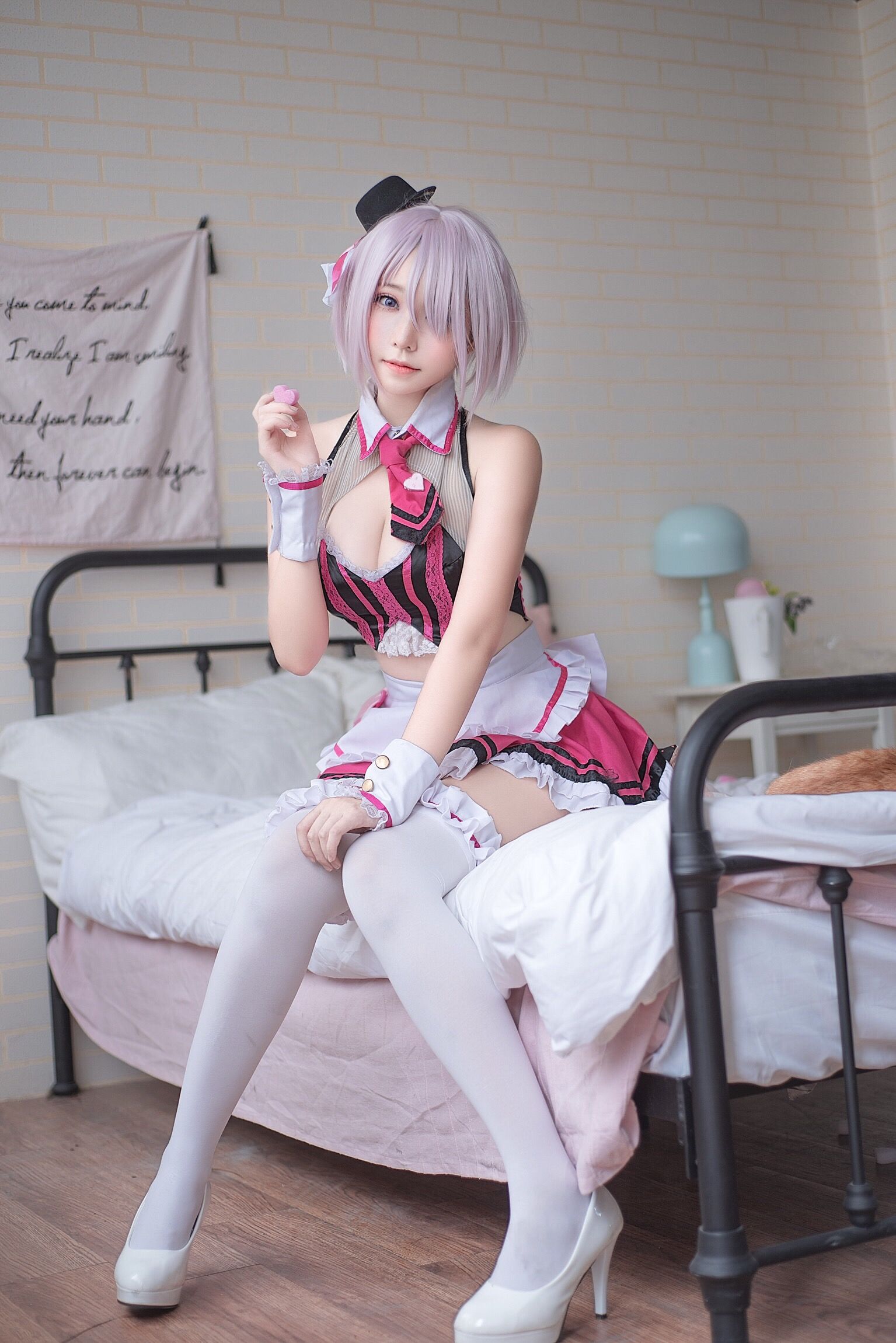 萌妹菌烨tako 玛修情人节女仆