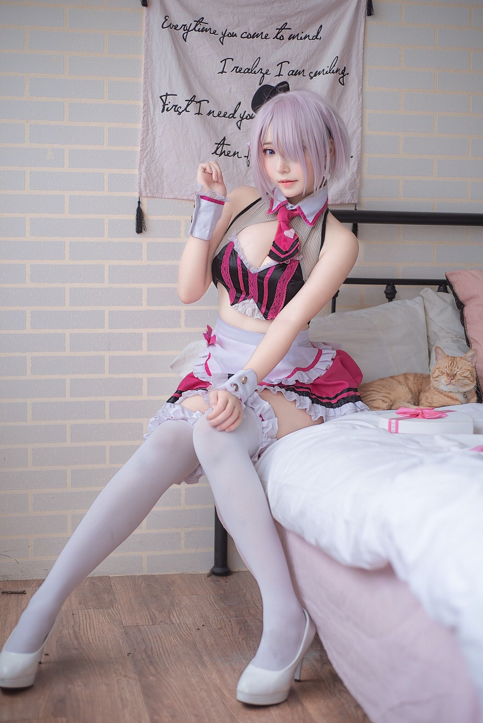 萌妹菌烨tako 玛修情人节女仆