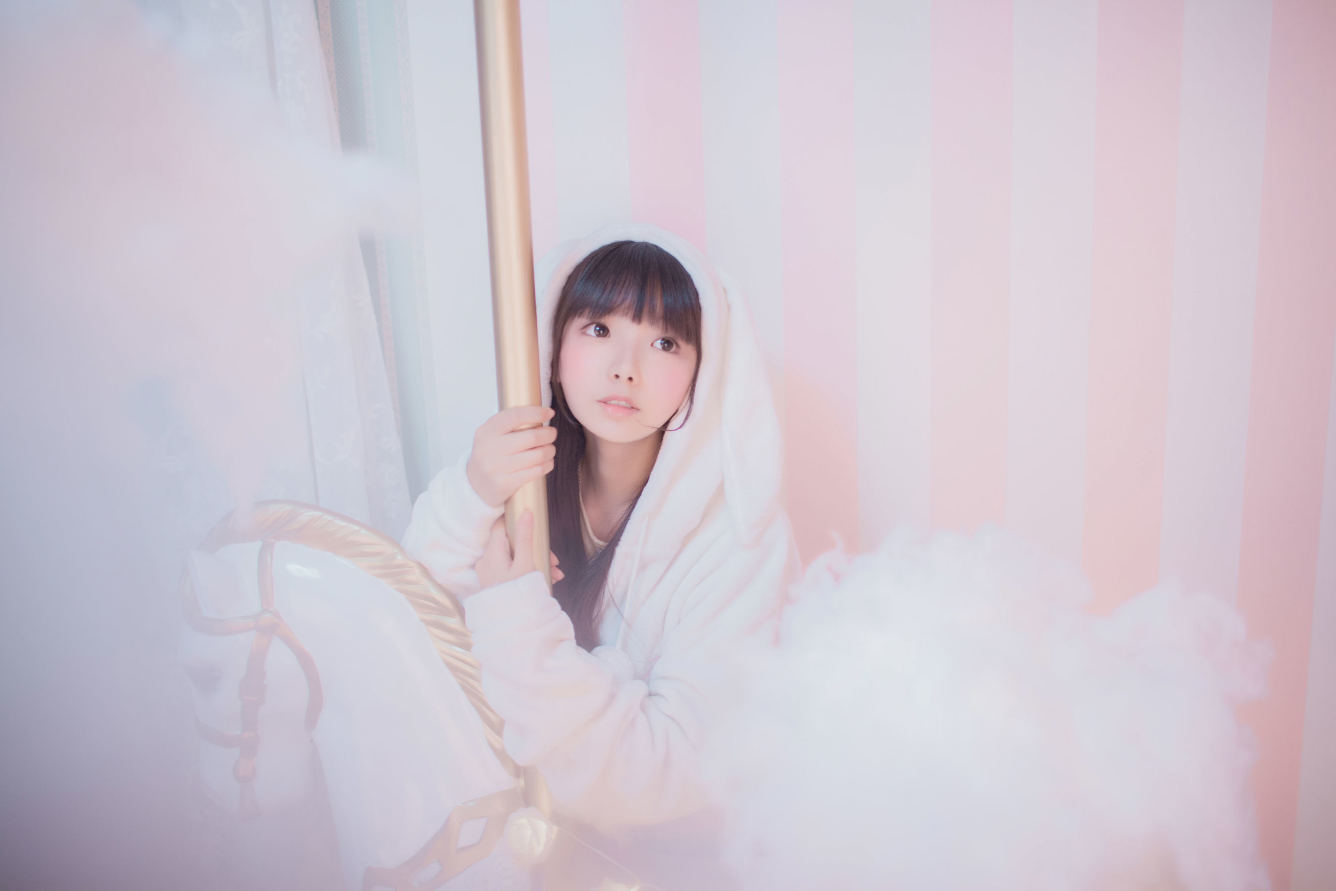 可爱妹妹樱群 玻璃罩下的旋转木马