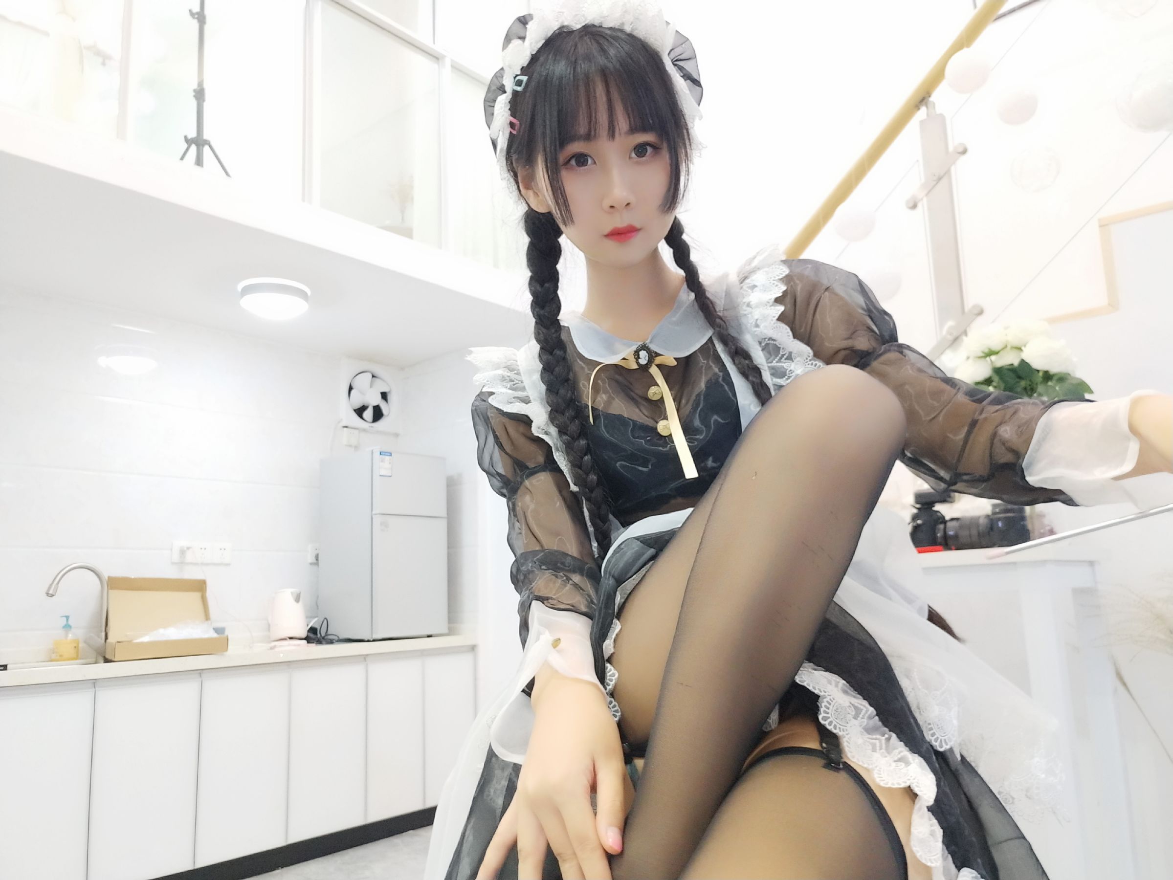 阳光美少女萌芽儿o0 透明女仆