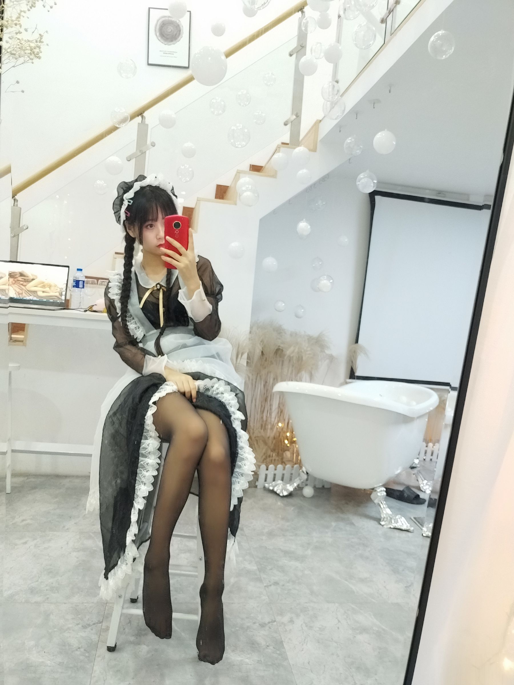 阳光美少女萌芽儿o0 透明女仆