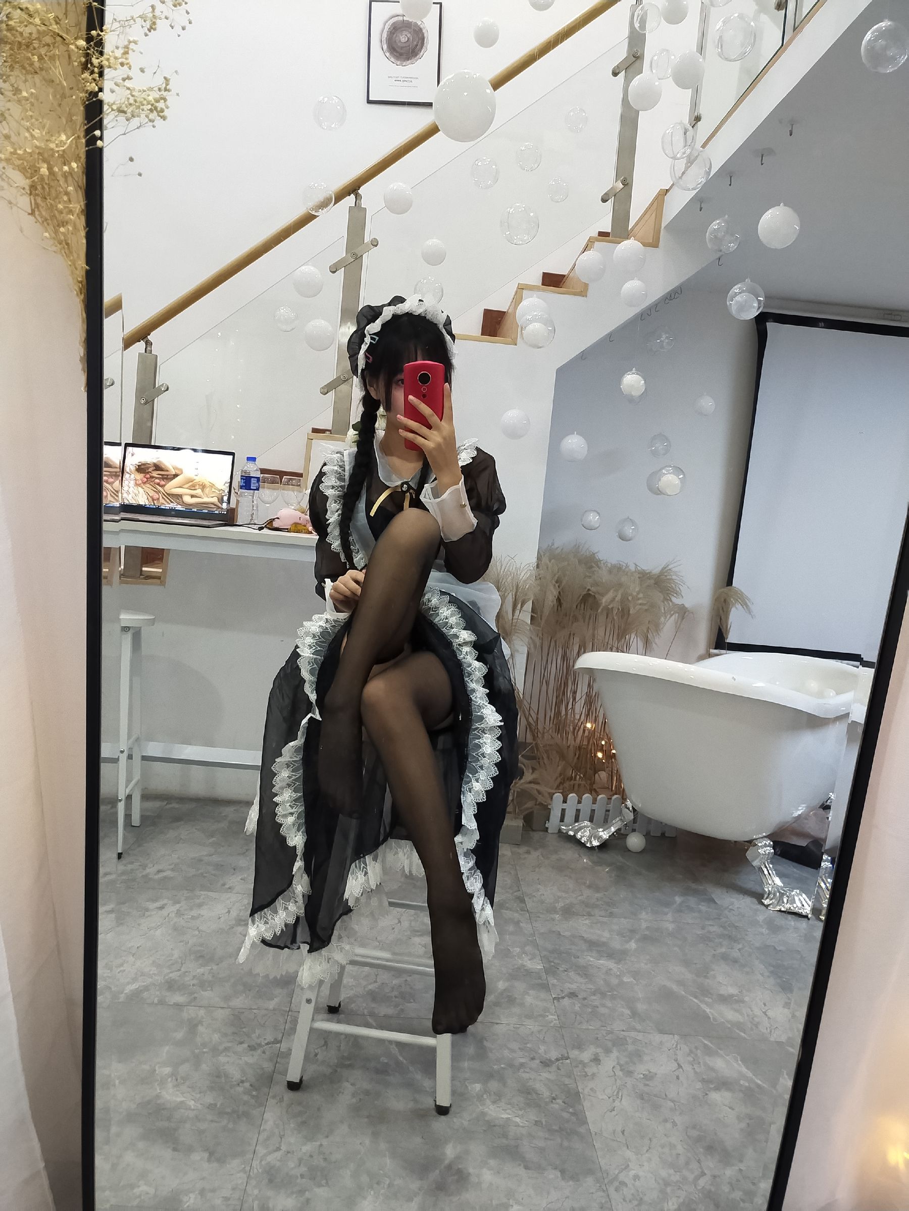 阳光美少女萌芽儿o0 透明女仆