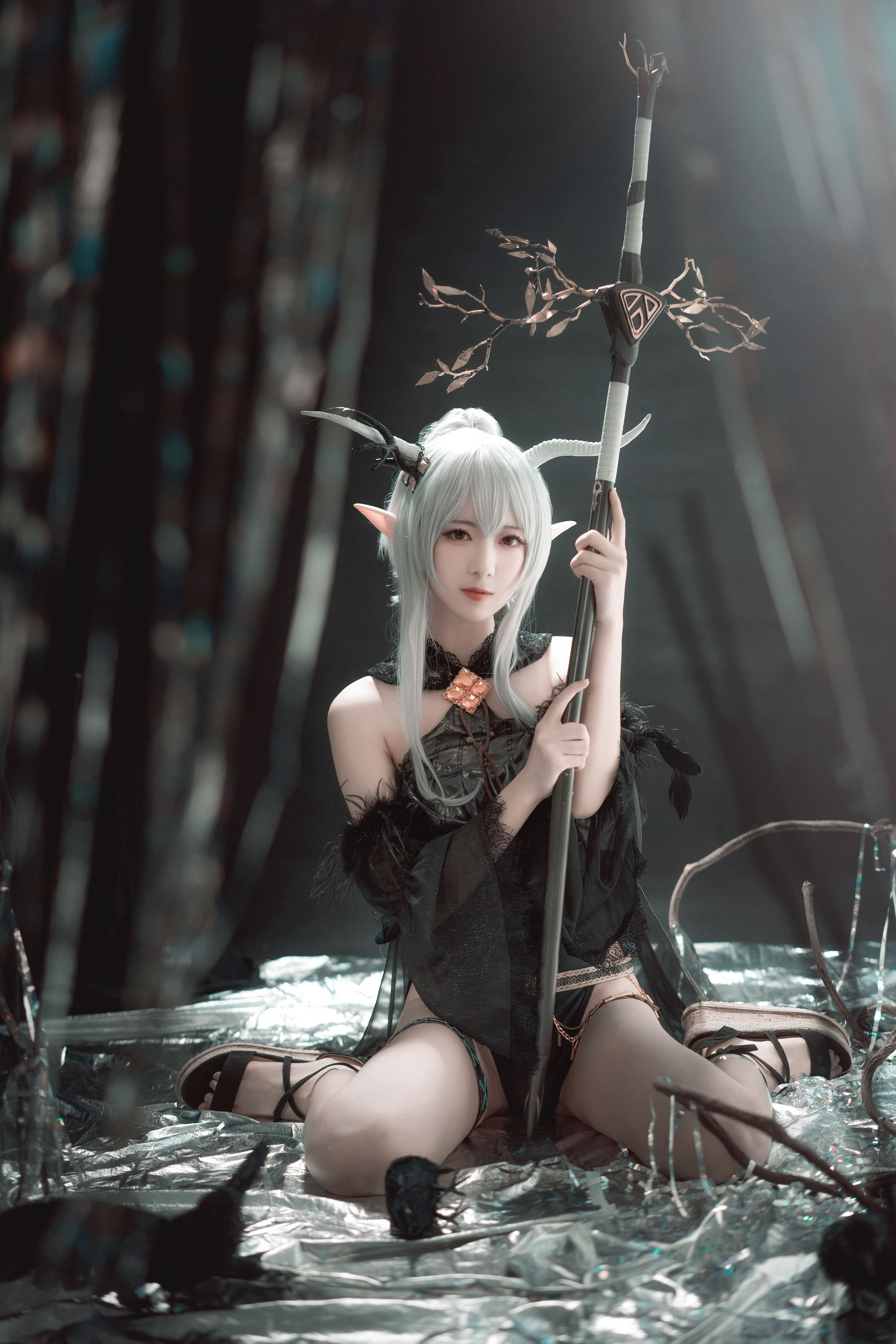 小姐姐弥音音ww 明日方舟 闪灵
