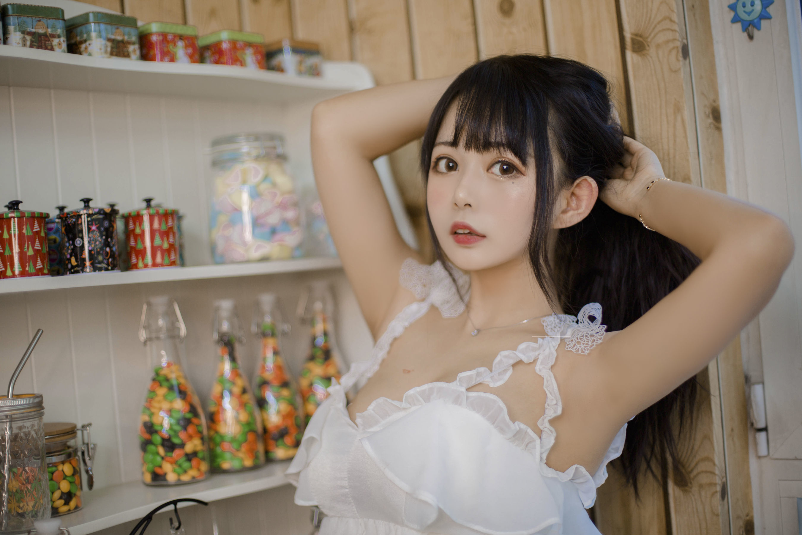大眼萌妹黑猫猫OvO 客厅