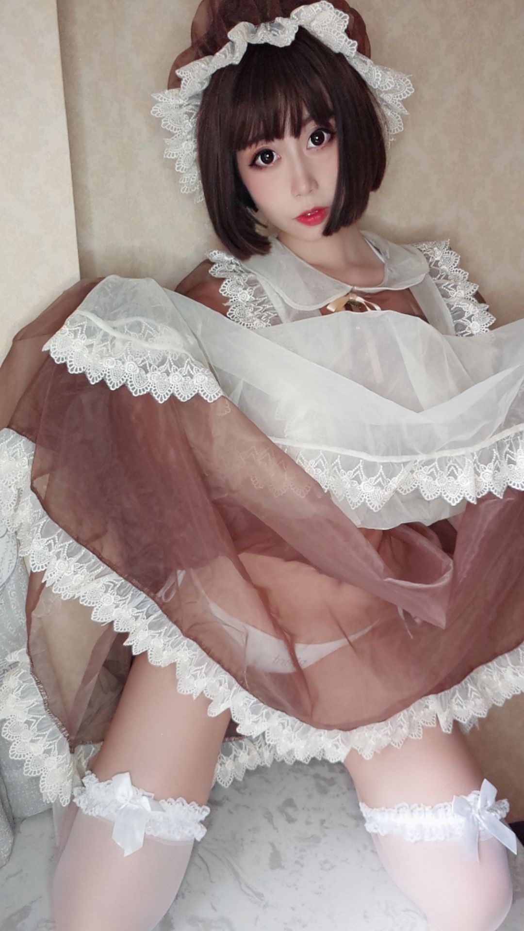 萌妹奈汐酱nice 女仆自撮り
