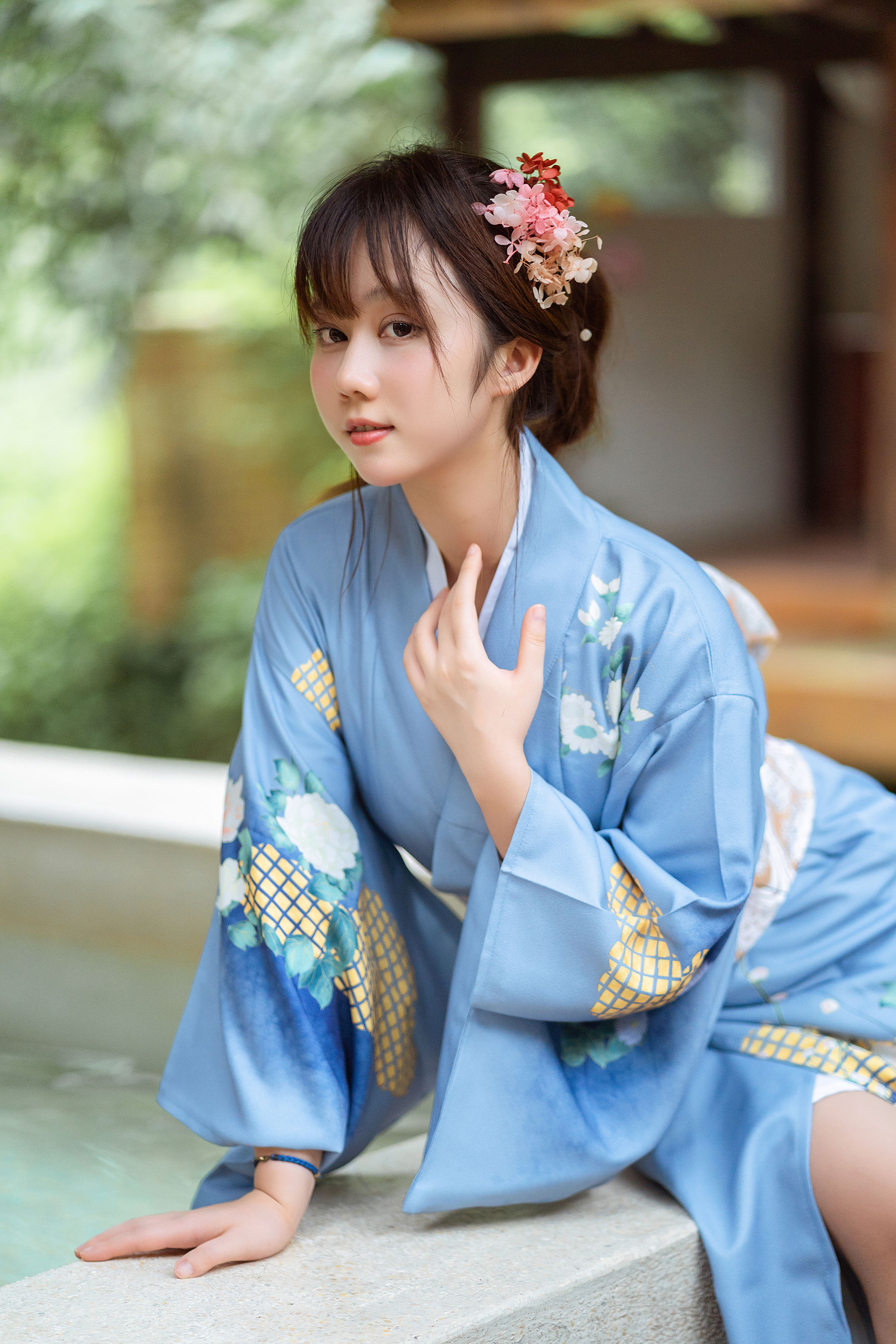 微博福利姬镜酱 私奔之和服