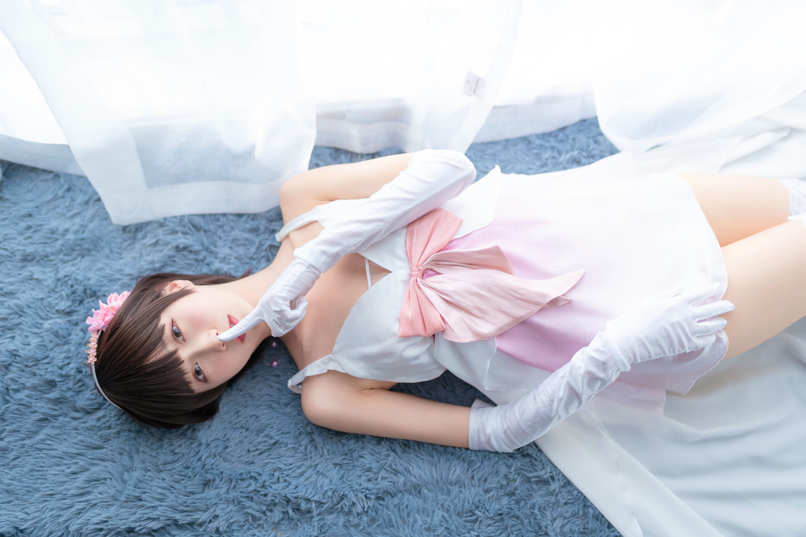 萌系小姐姐木绵绵OwO 加藤惠 礼服
