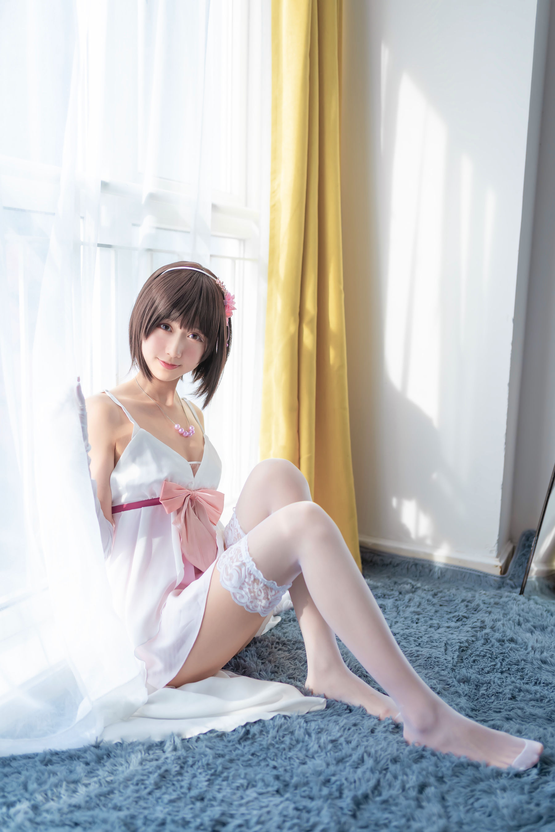 萌系小姐姐木绵绵OwO 加藤惠 礼服