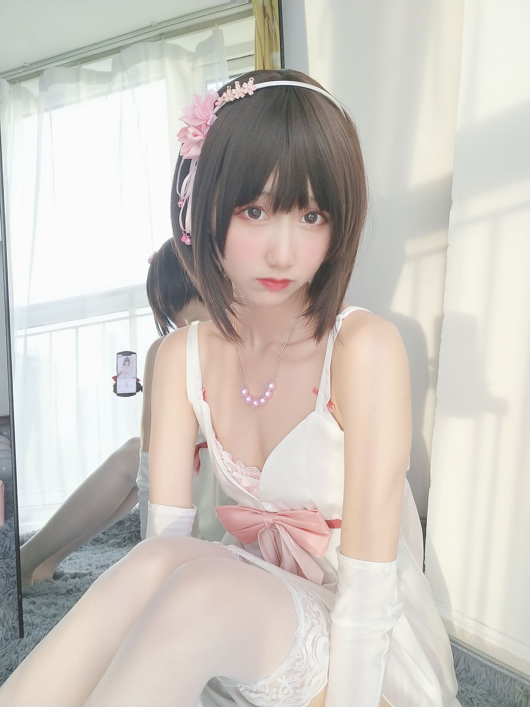 萌系小姐姐木绵绵OwO 加藤惠 礼服