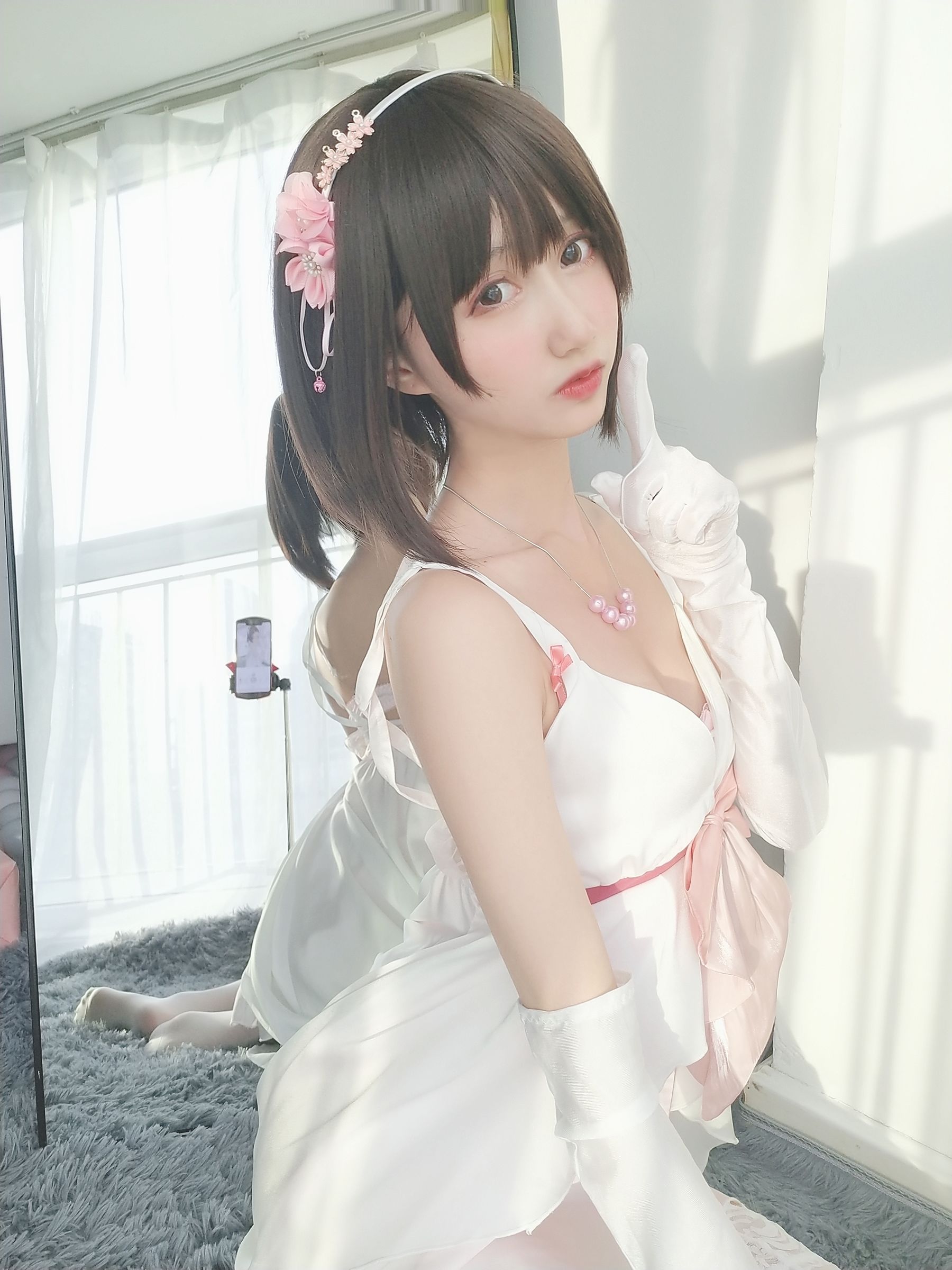 萌系小姐姐木绵绵OwO 加藤惠 礼服