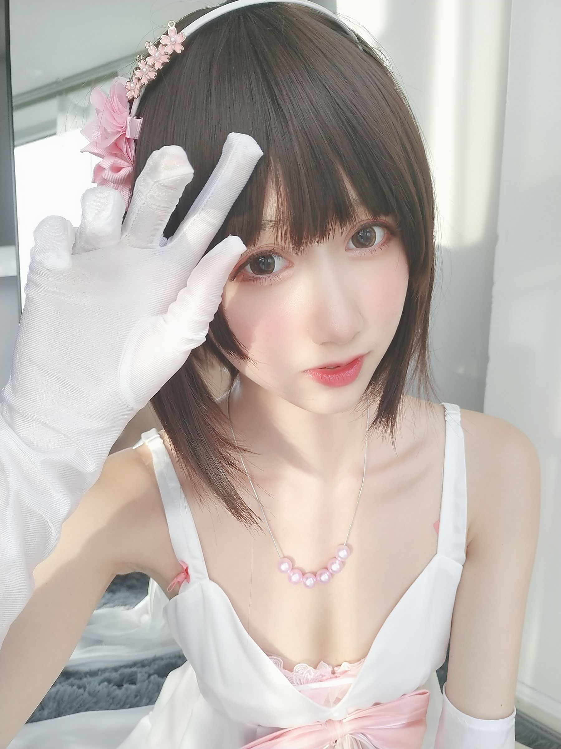 萌系小姐姐木绵绵OwO 加藤惠 礼服