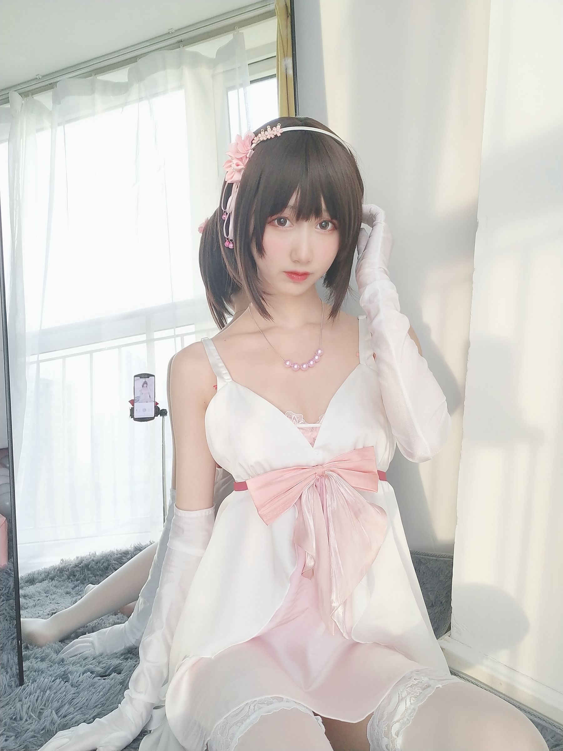 萌系小姐姐木绵绵OwO 加藤惠 礼服
