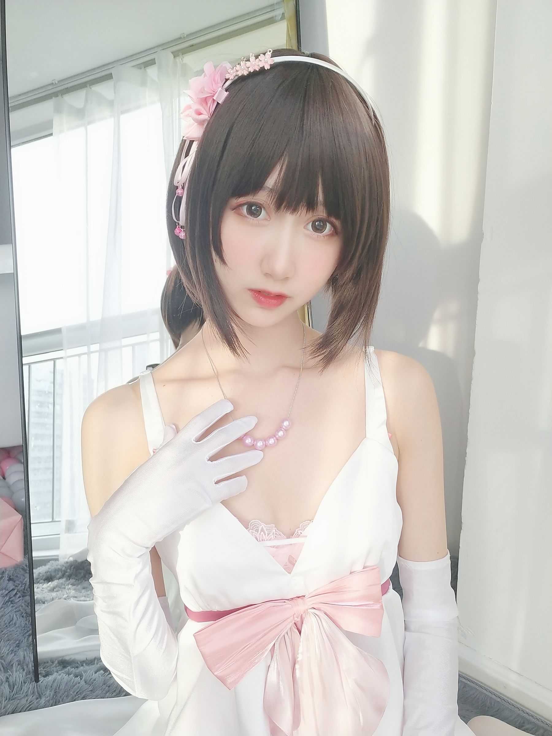萌系小姐姐木绵绵OwO 加藤惠 礼服