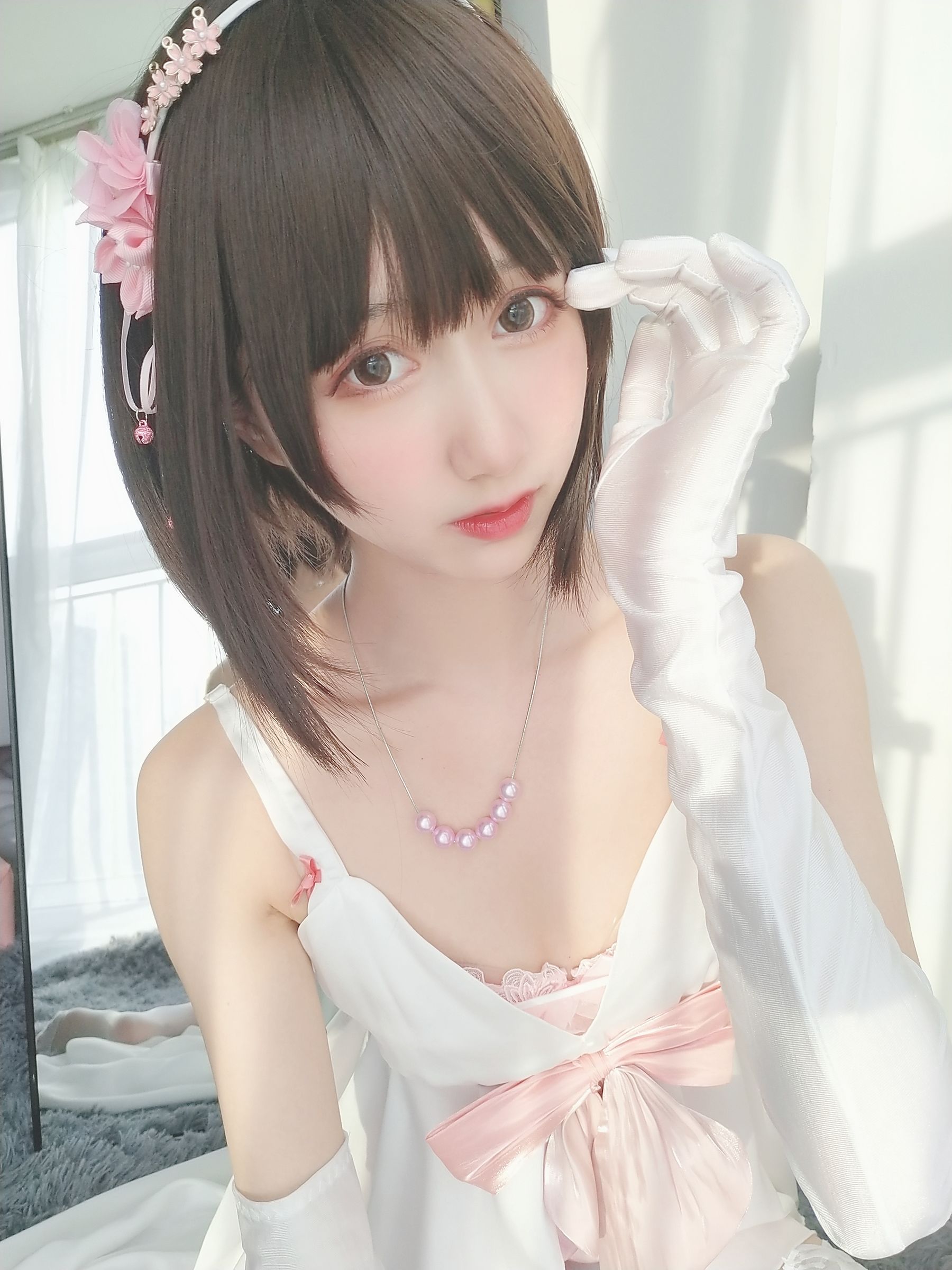 萌系小姐姐木绵绵OwO 加藤惠 礼服