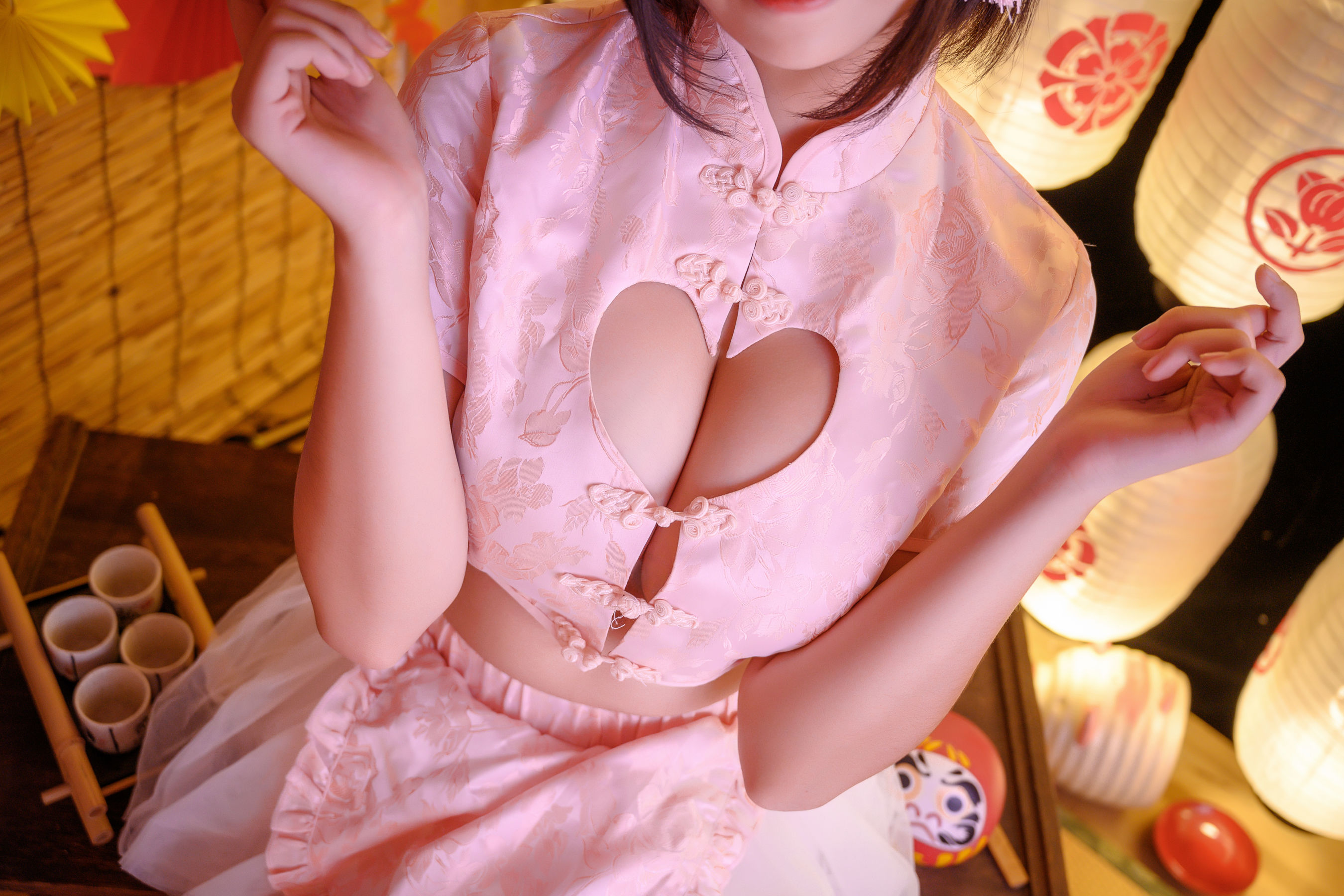 萌系小姐姐蜜汁猫裘 中华娘
