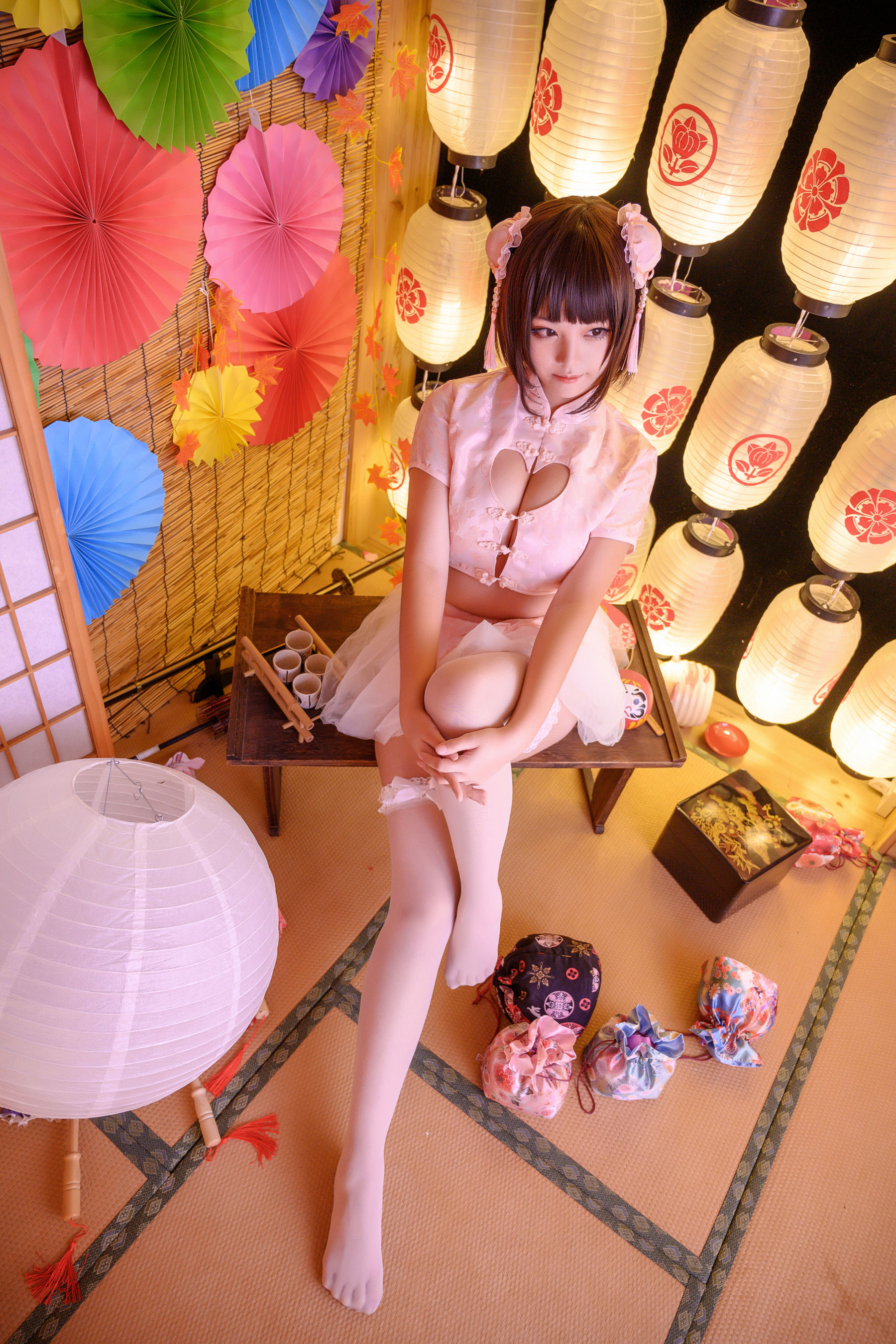 萌系小姐姐蜜汁猫裘 中华娘
