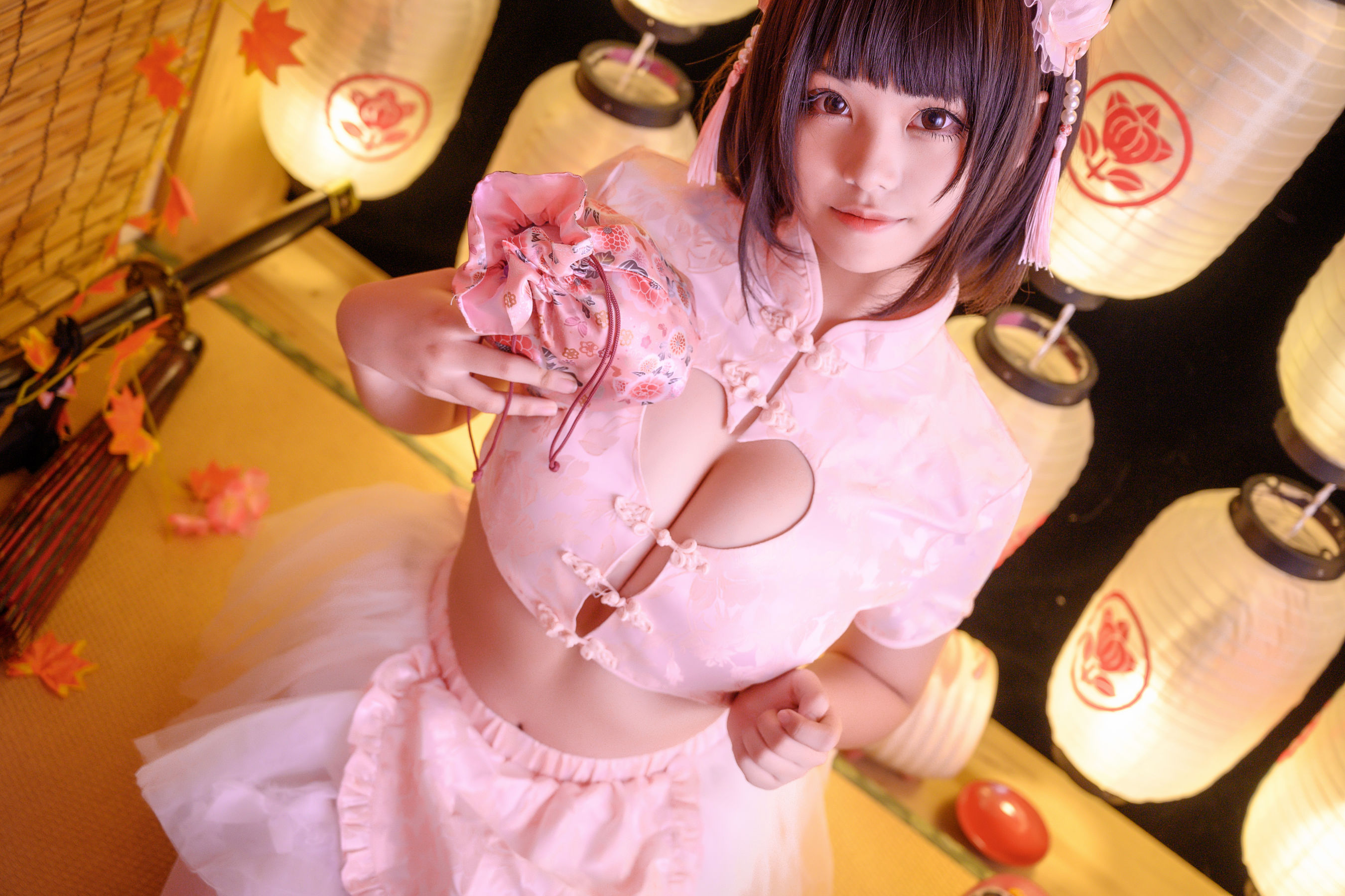 萌系小姐姐蜜汁猫裘 中华娘